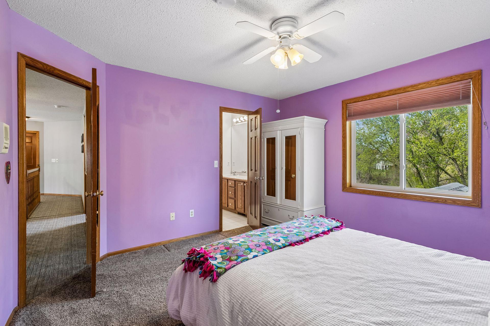 Bedroom with Jack and Jill bath
