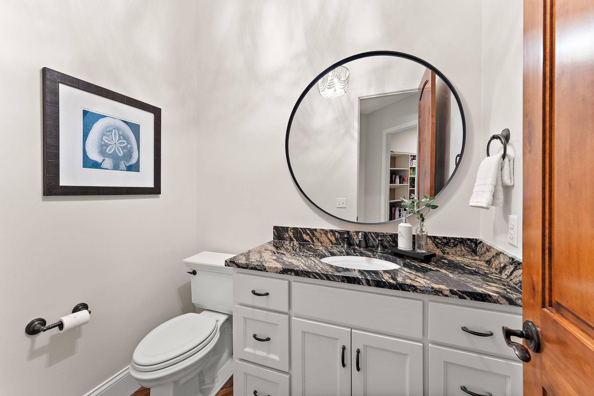 Main floor powder bath #2