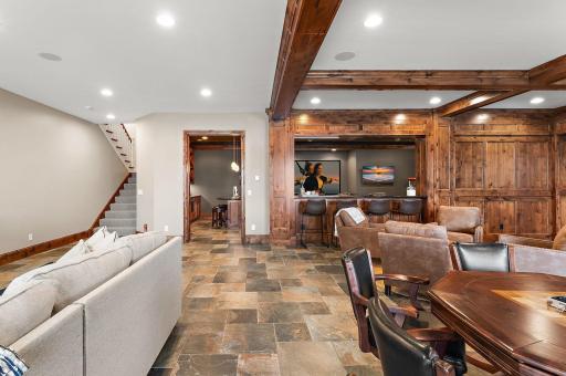 Versitle area for cards, games, or casual entertaining