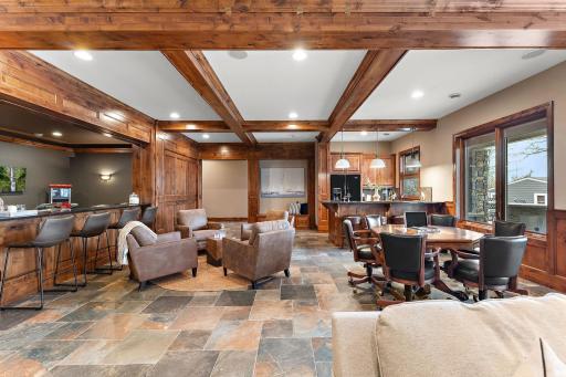 Seamless flow connecting multiple living and entertaining areas