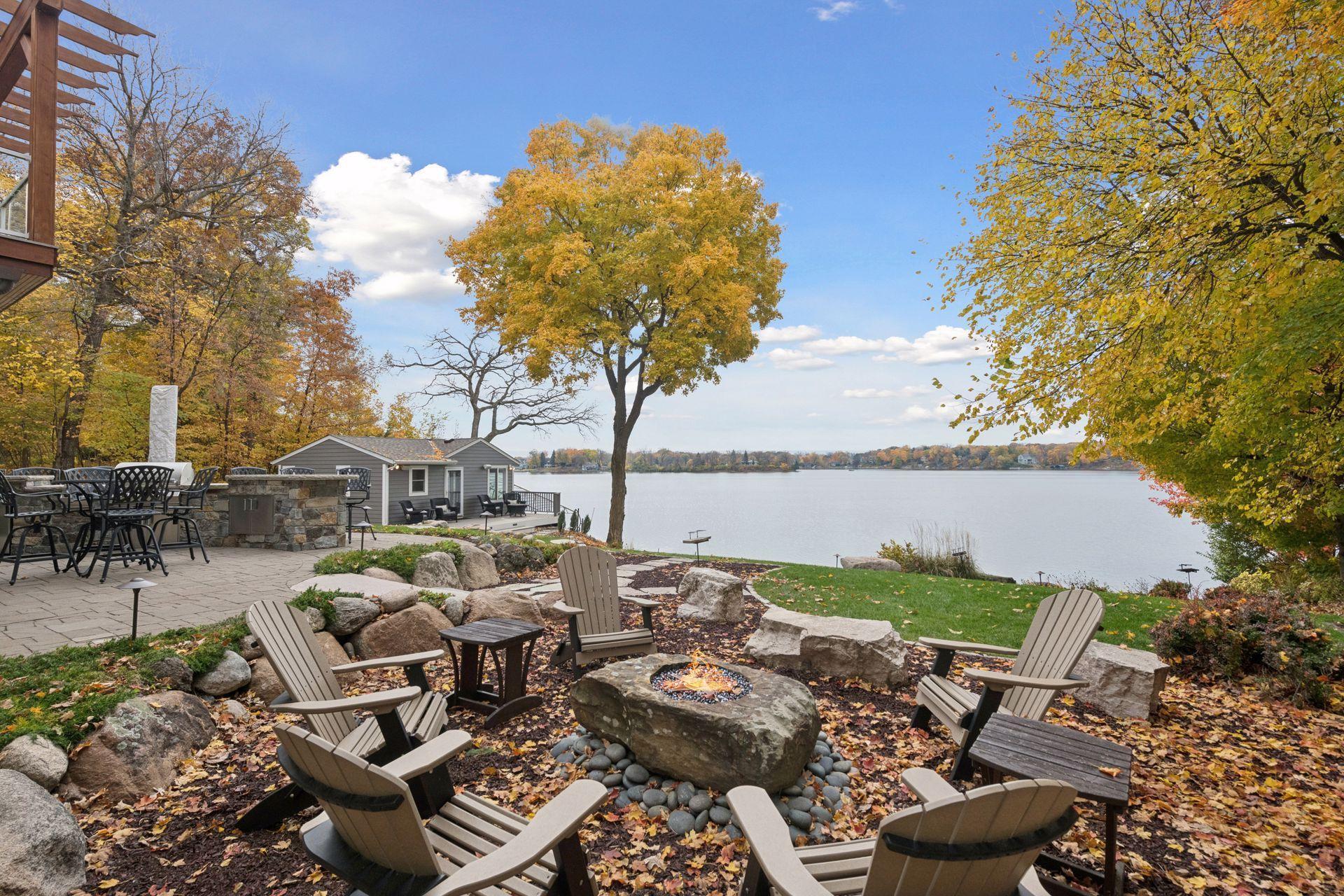 Additional firepit area, creating the perfect setting for s’mores and memorable evenings