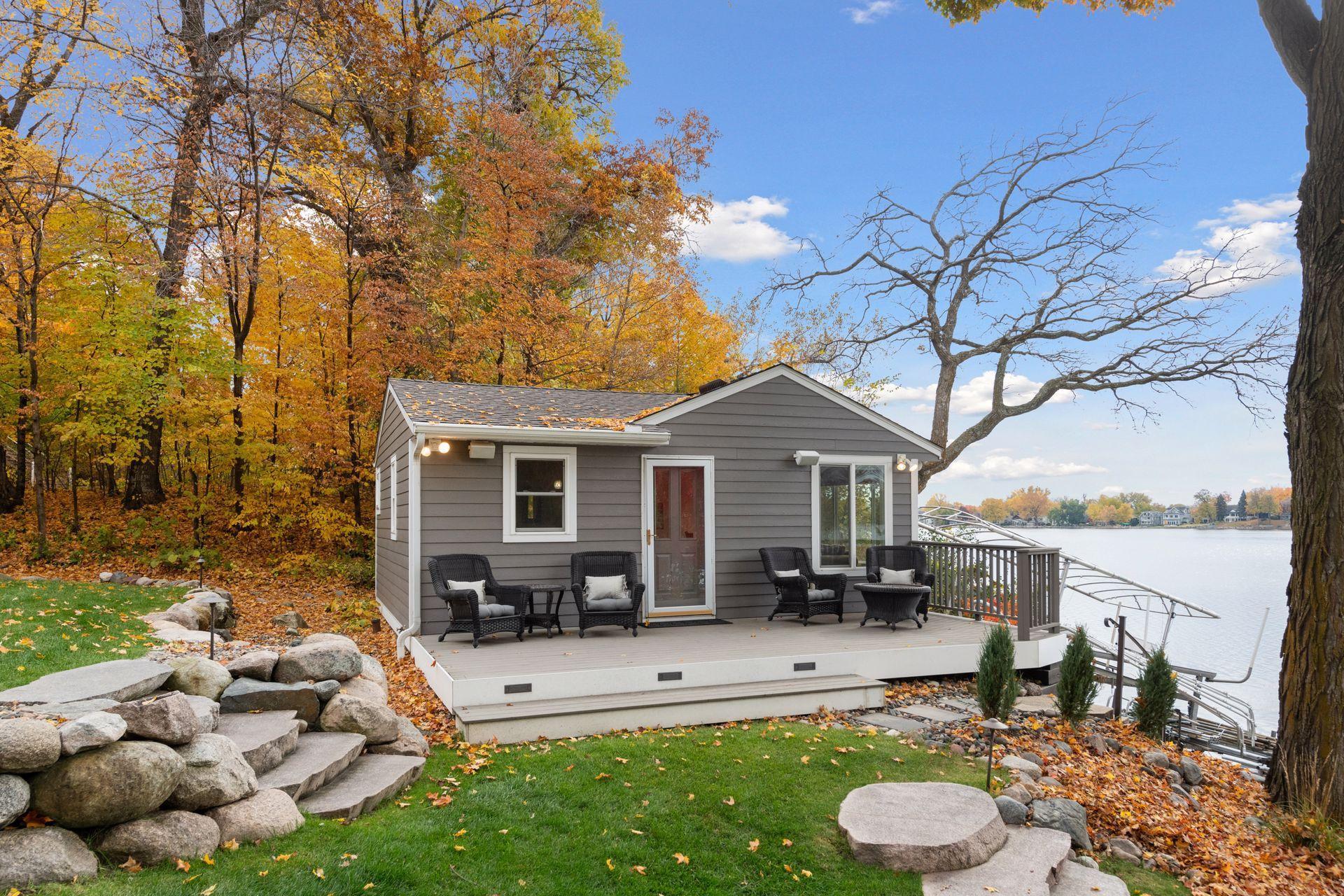 Private lakeside guest cottage offering comfort, privacy, and flexibility for guests