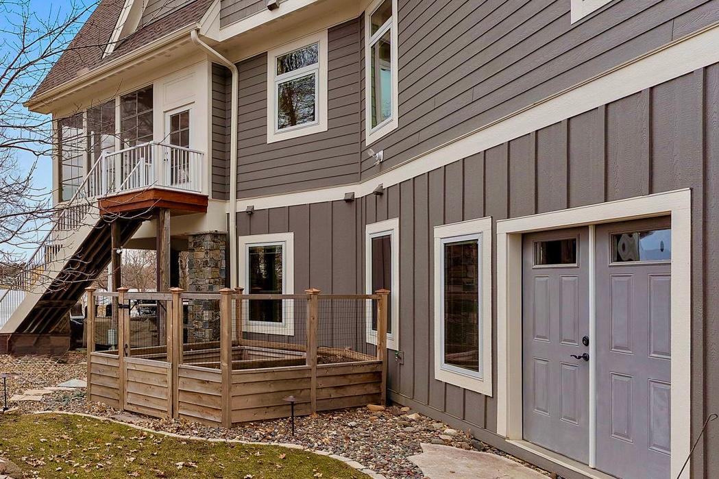 Private enclosed garden perfect for growing flowers, herbs, or fresh produce