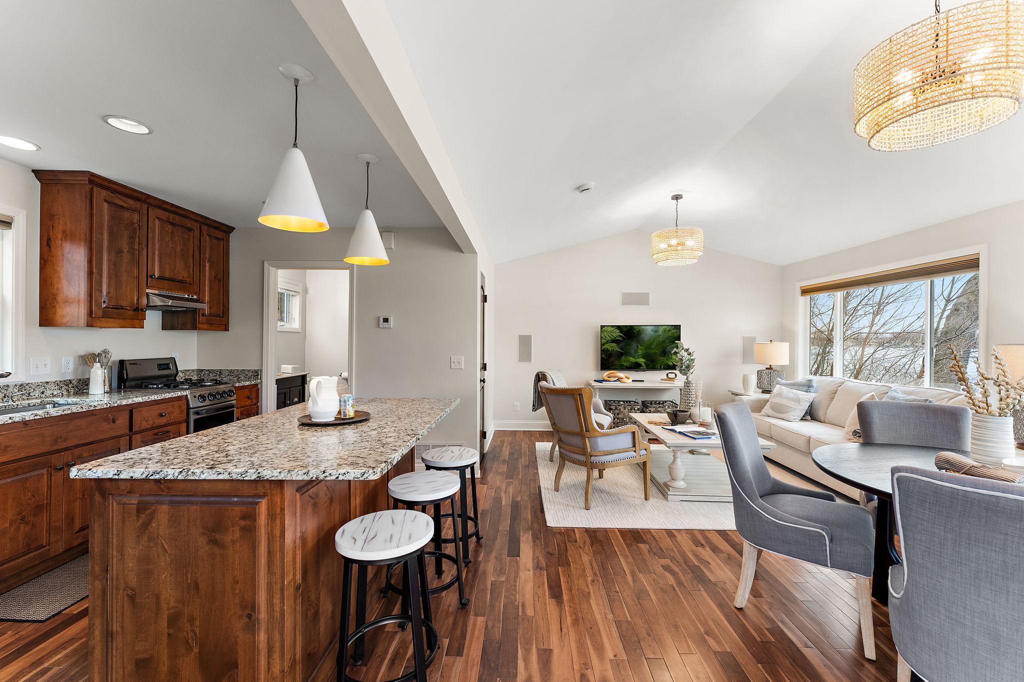 Fresh paint and updated fixtures throughout