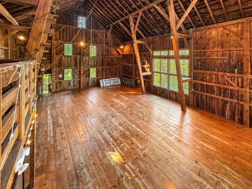 Historic barn available for residents to reserve for events
