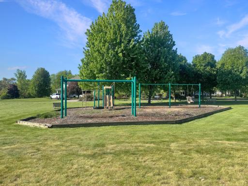 Community playground right across the street!