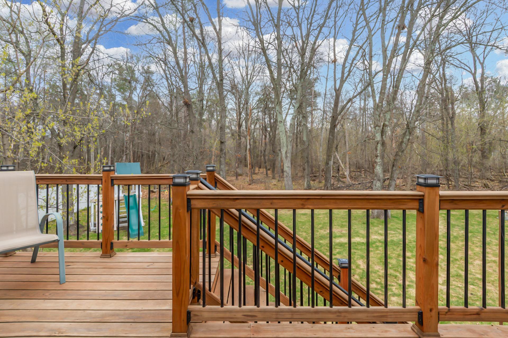 Large deck space