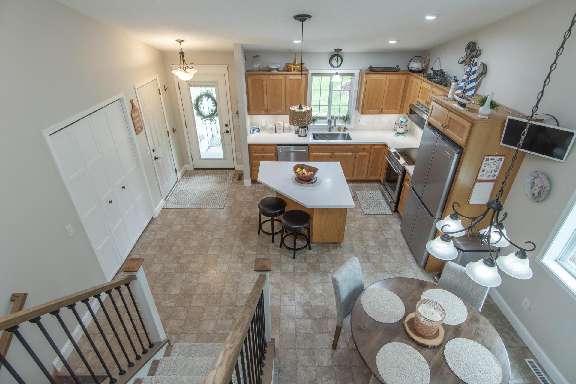 Functional layout ideal for cooking and entertaining
