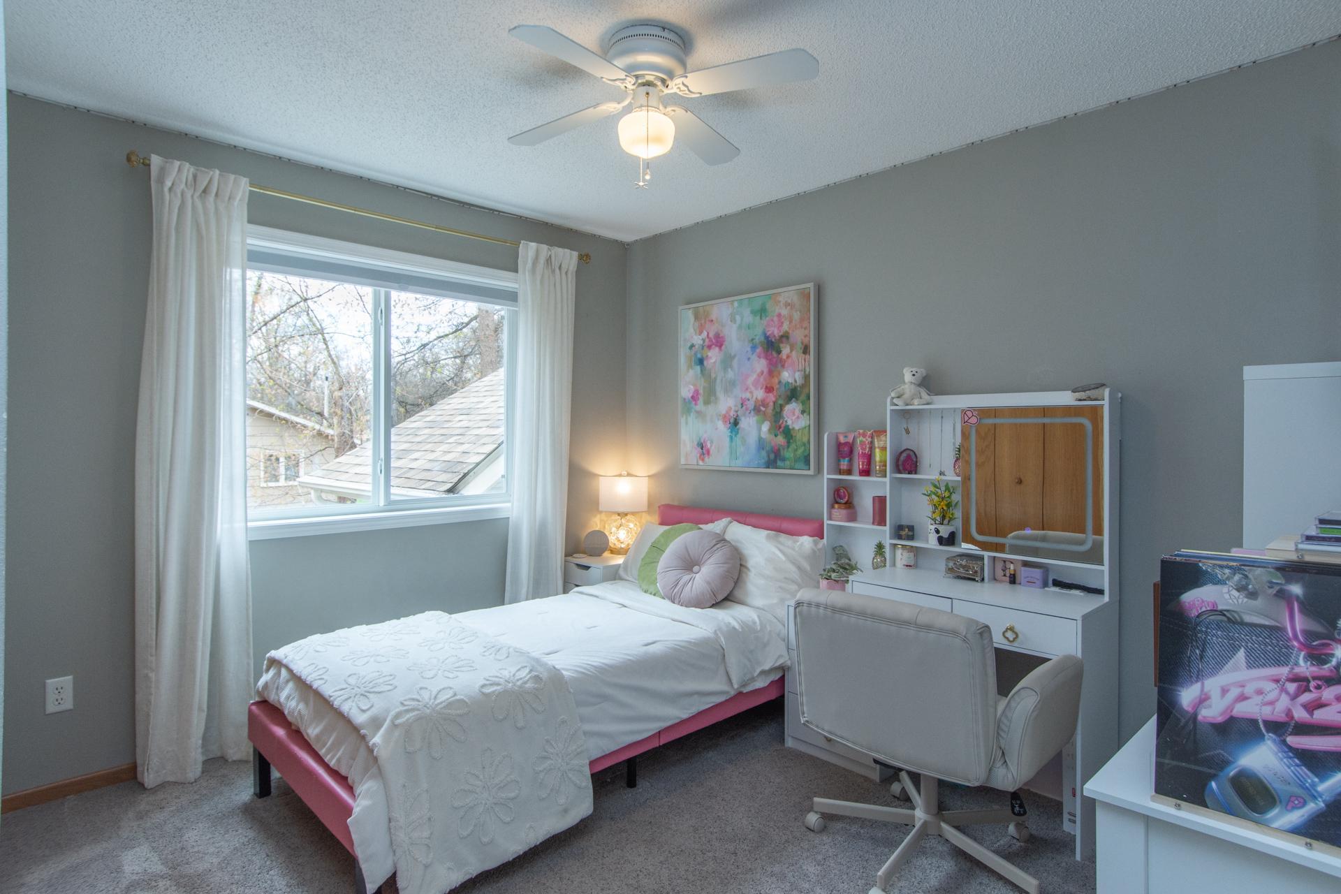 Well-proportioned bedroom designed for everyday luxury and relaxation