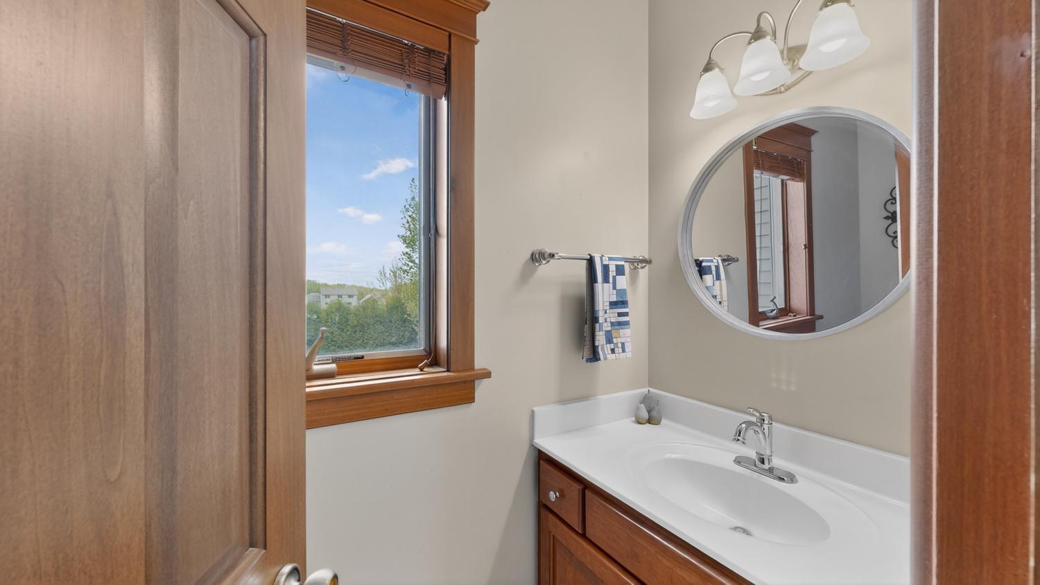 Half bath main floor