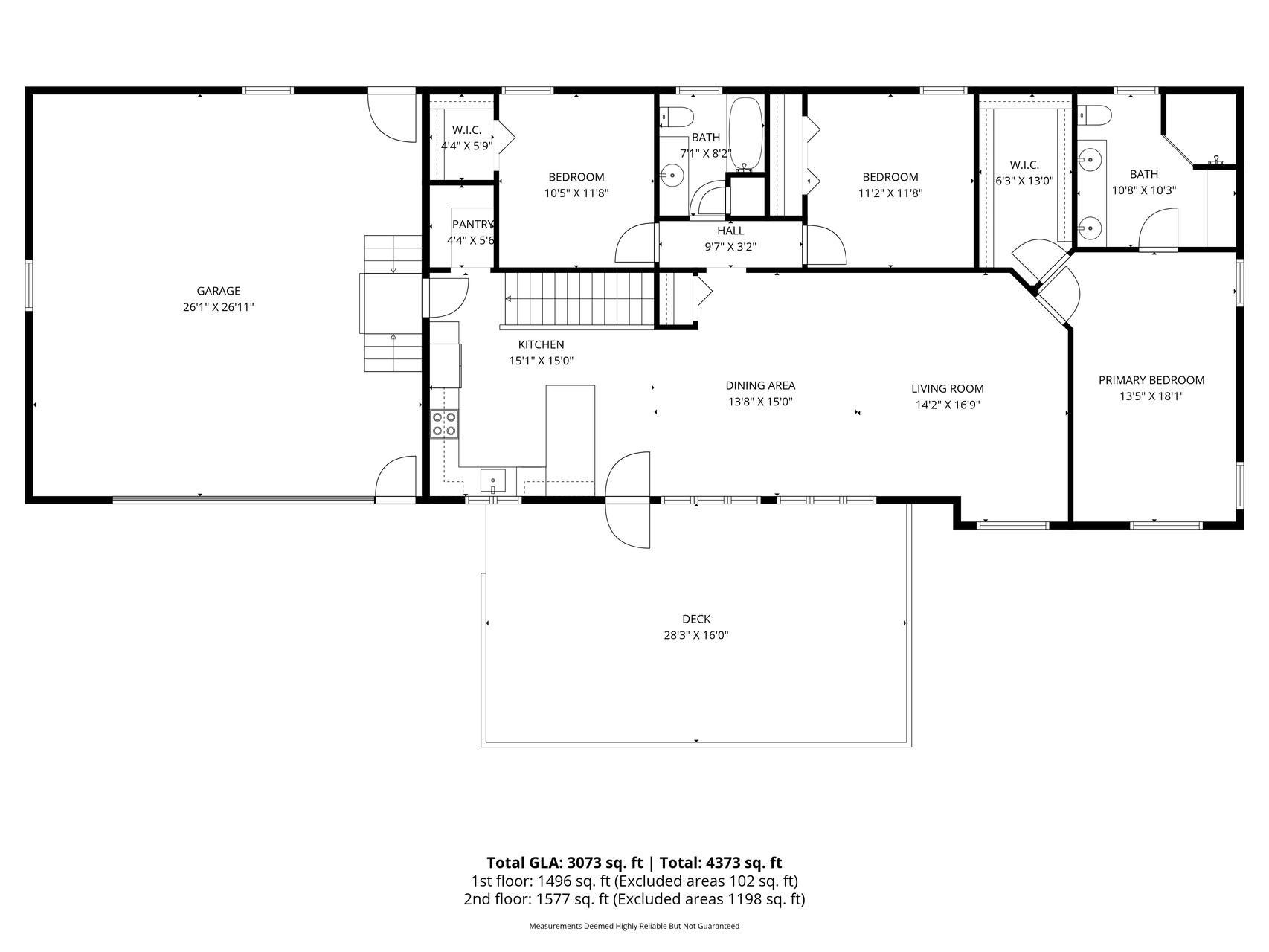 Main Level Floor Plans