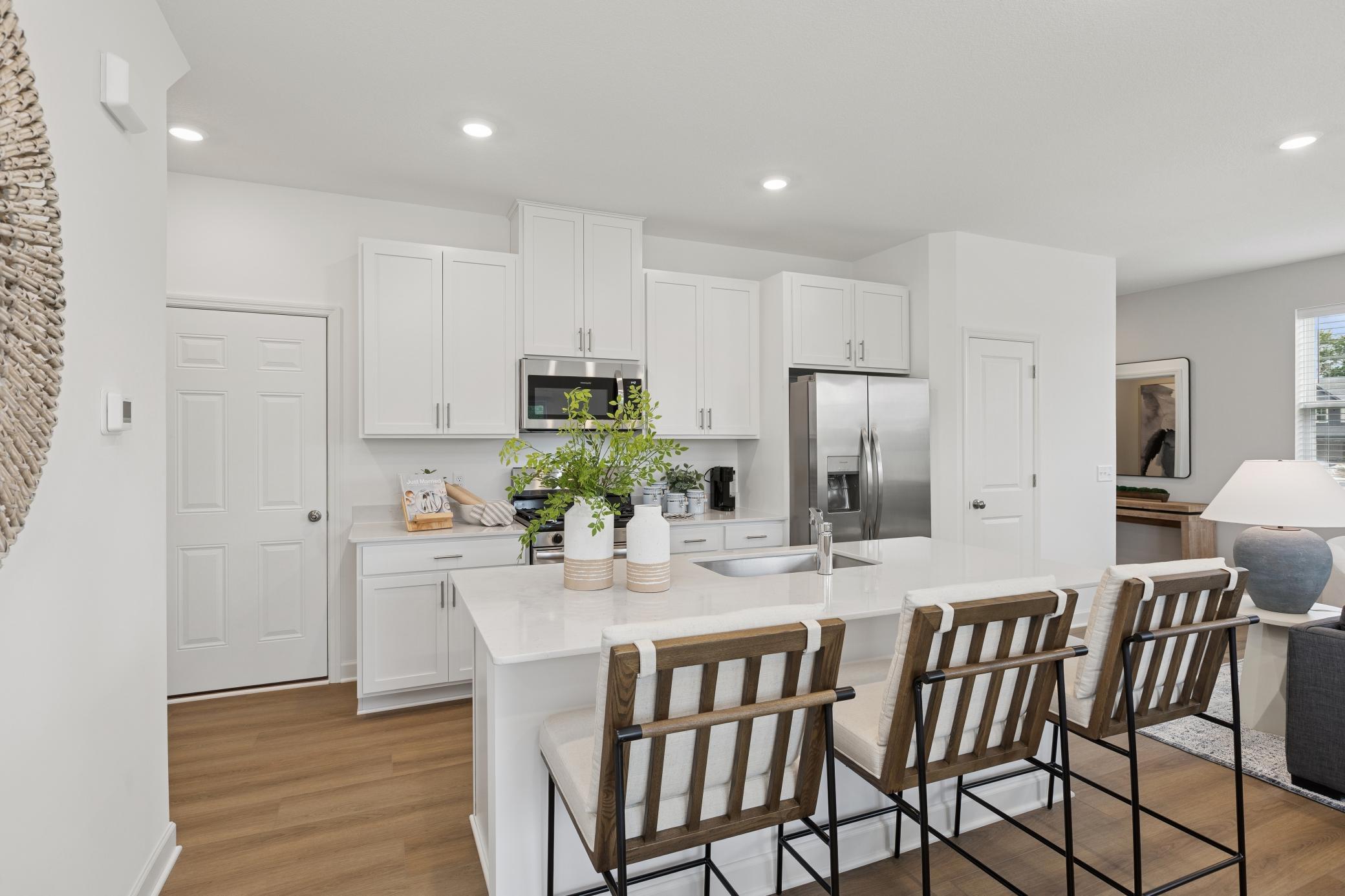 (Actual photo of model home)