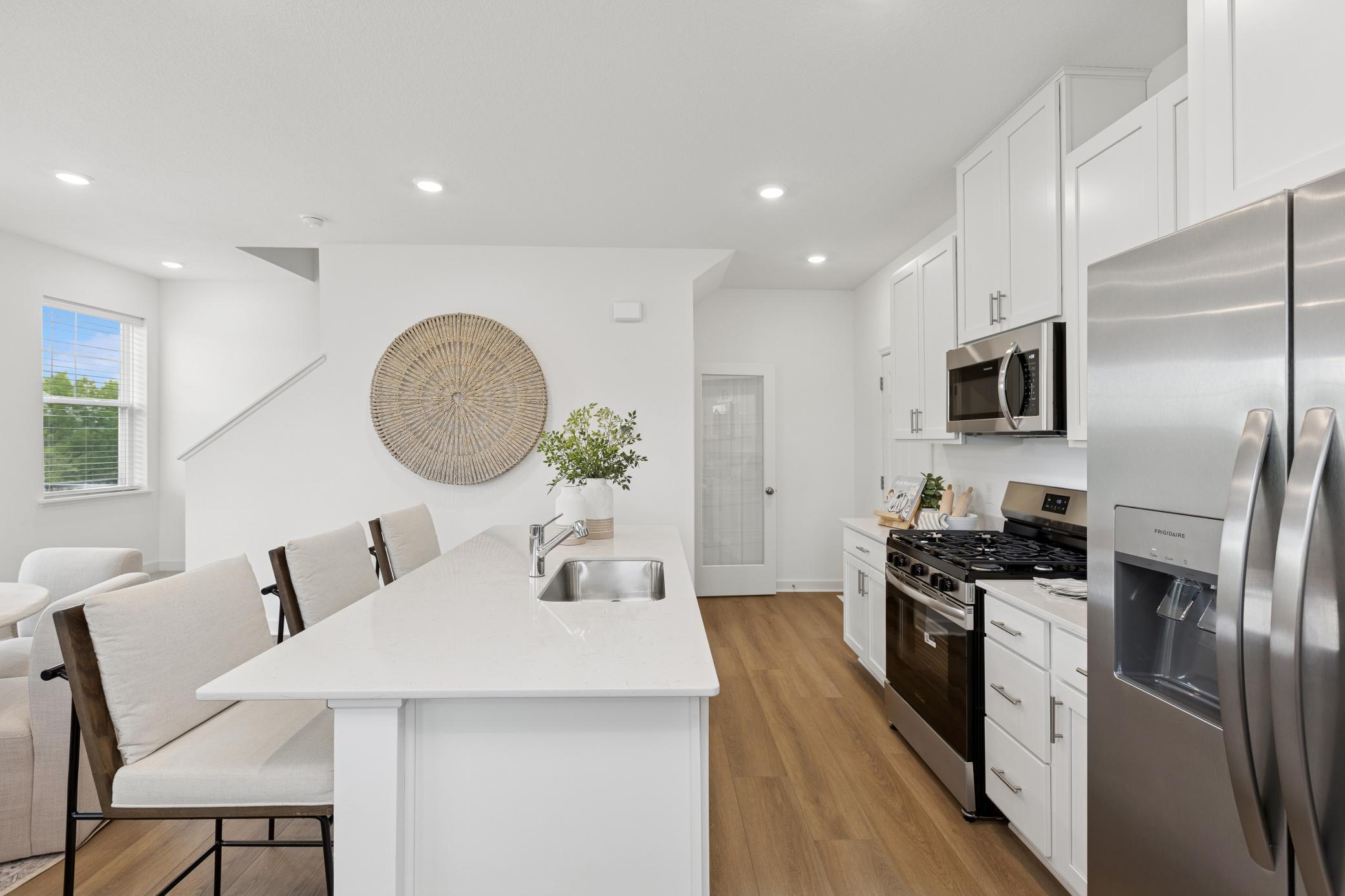 (Actual photo of model home)