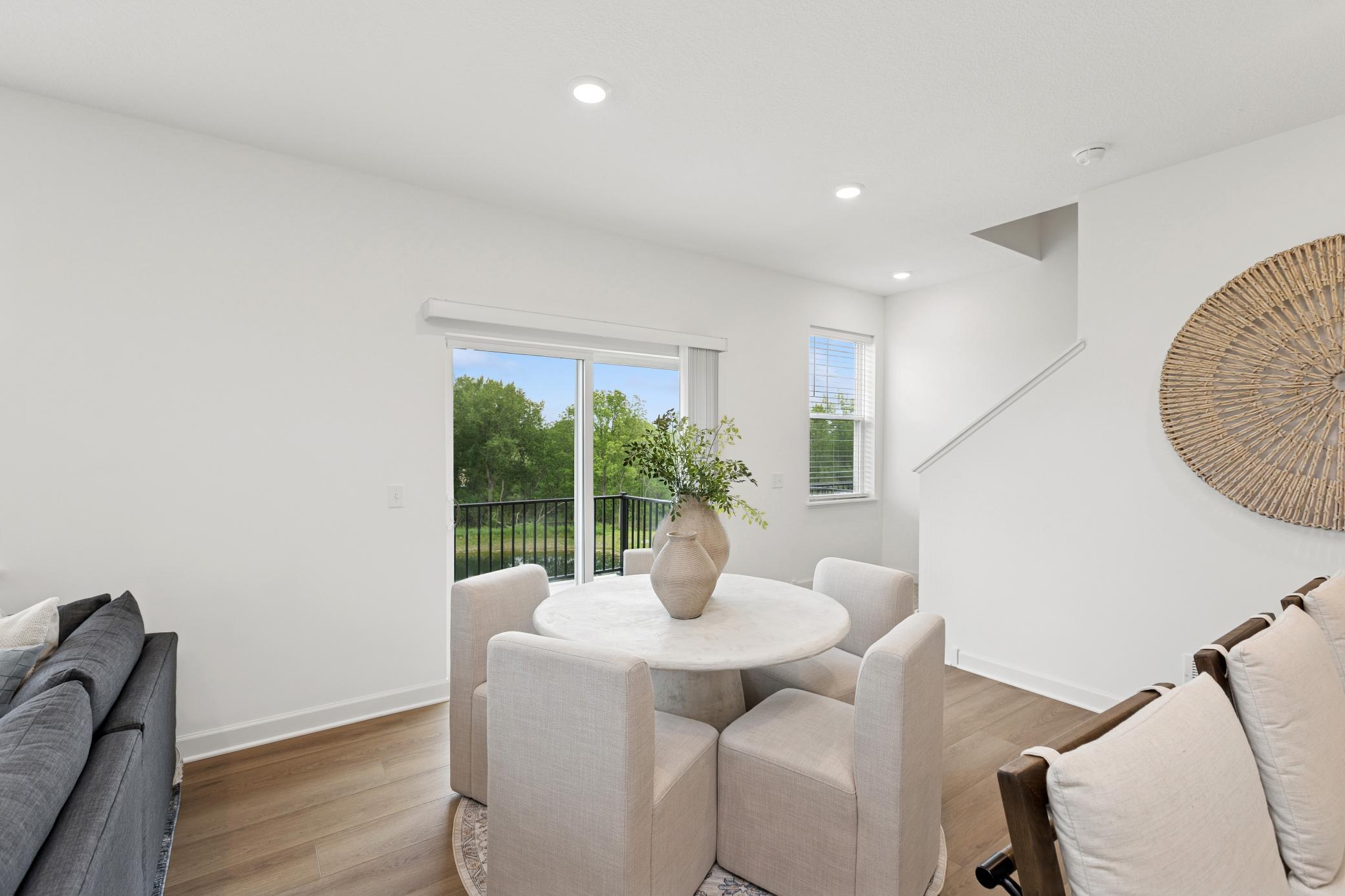 (Actual photo of model home)