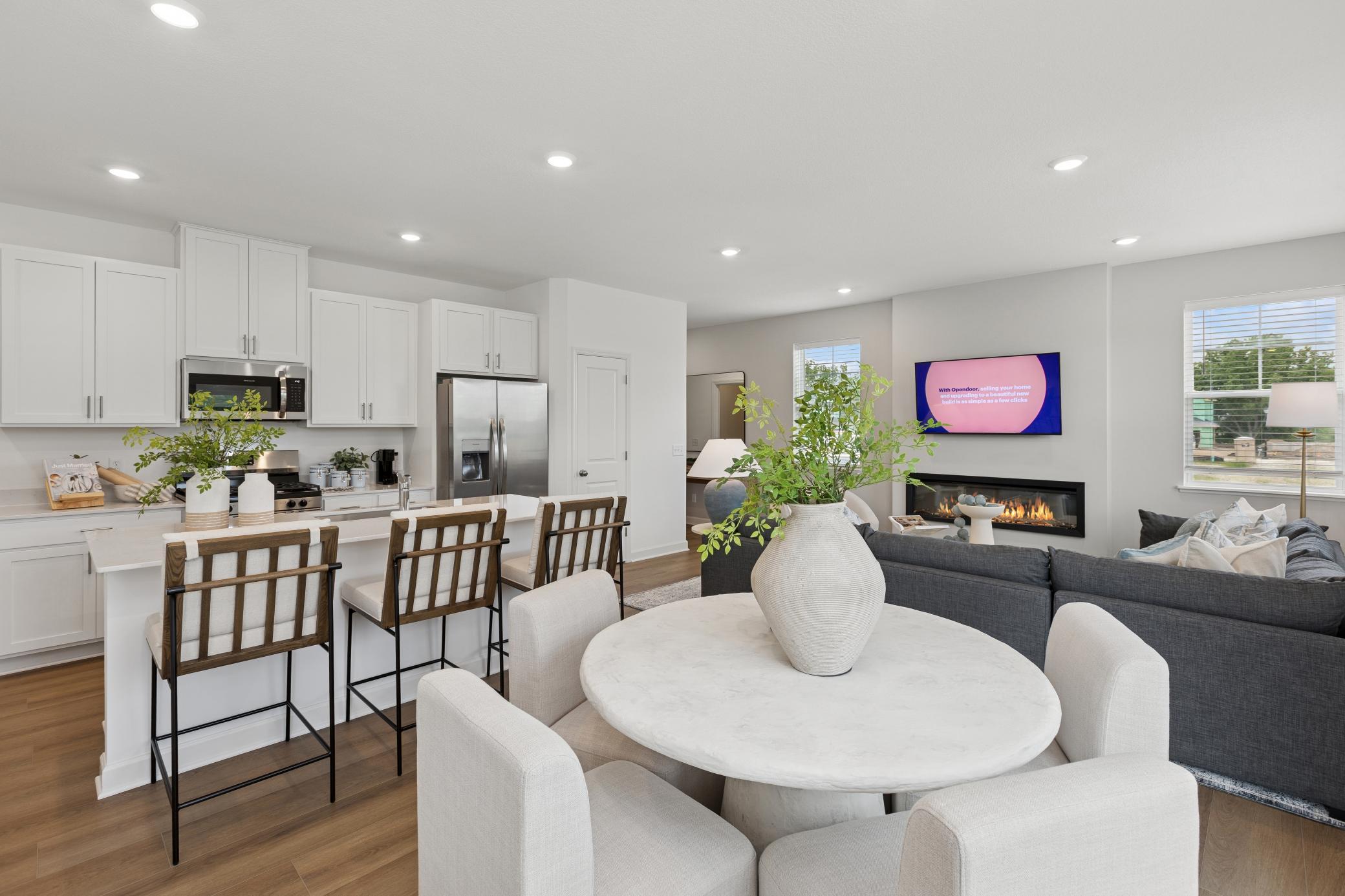 (Actual photo of model home)