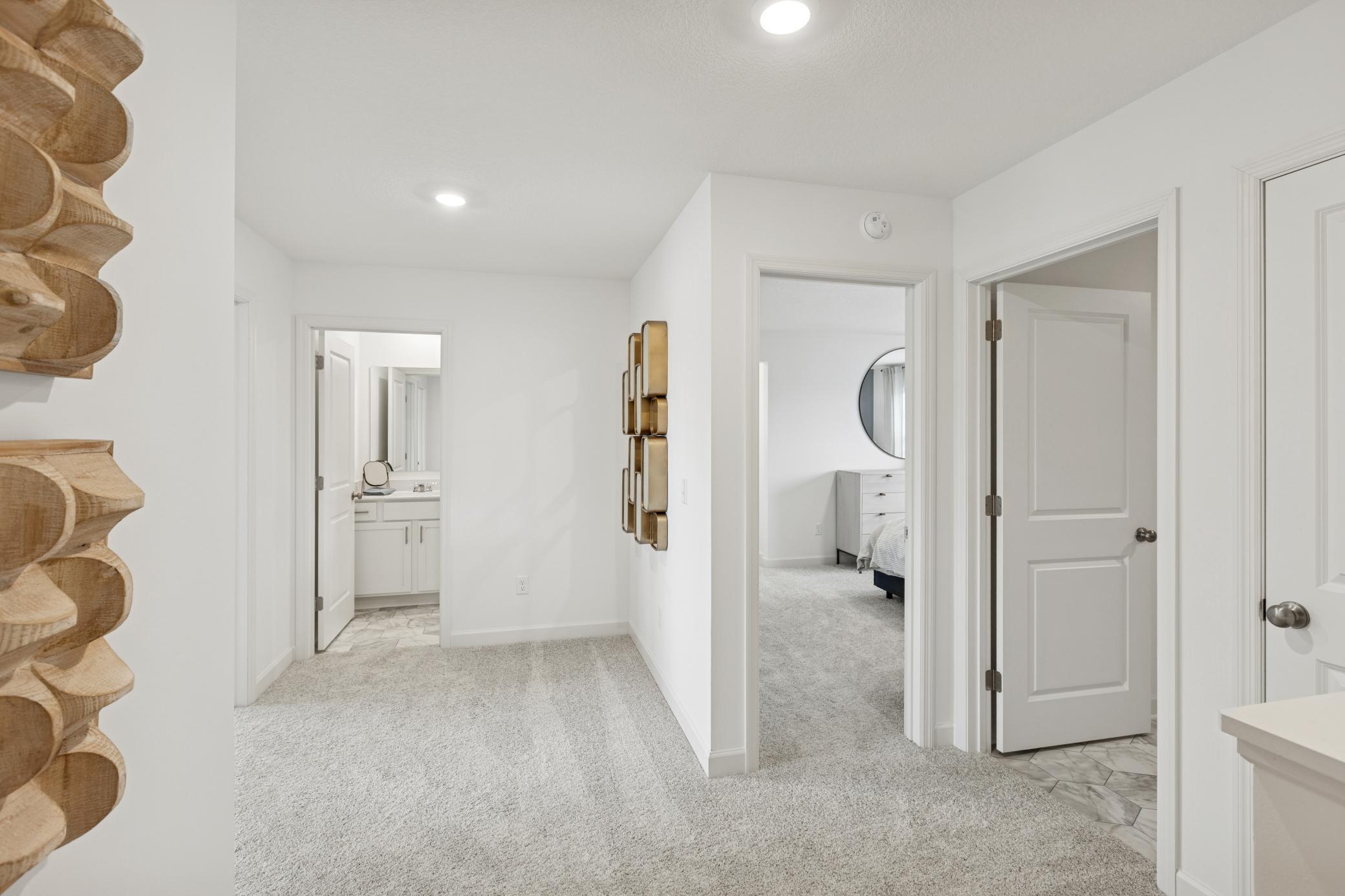 (Actual photo of model home)