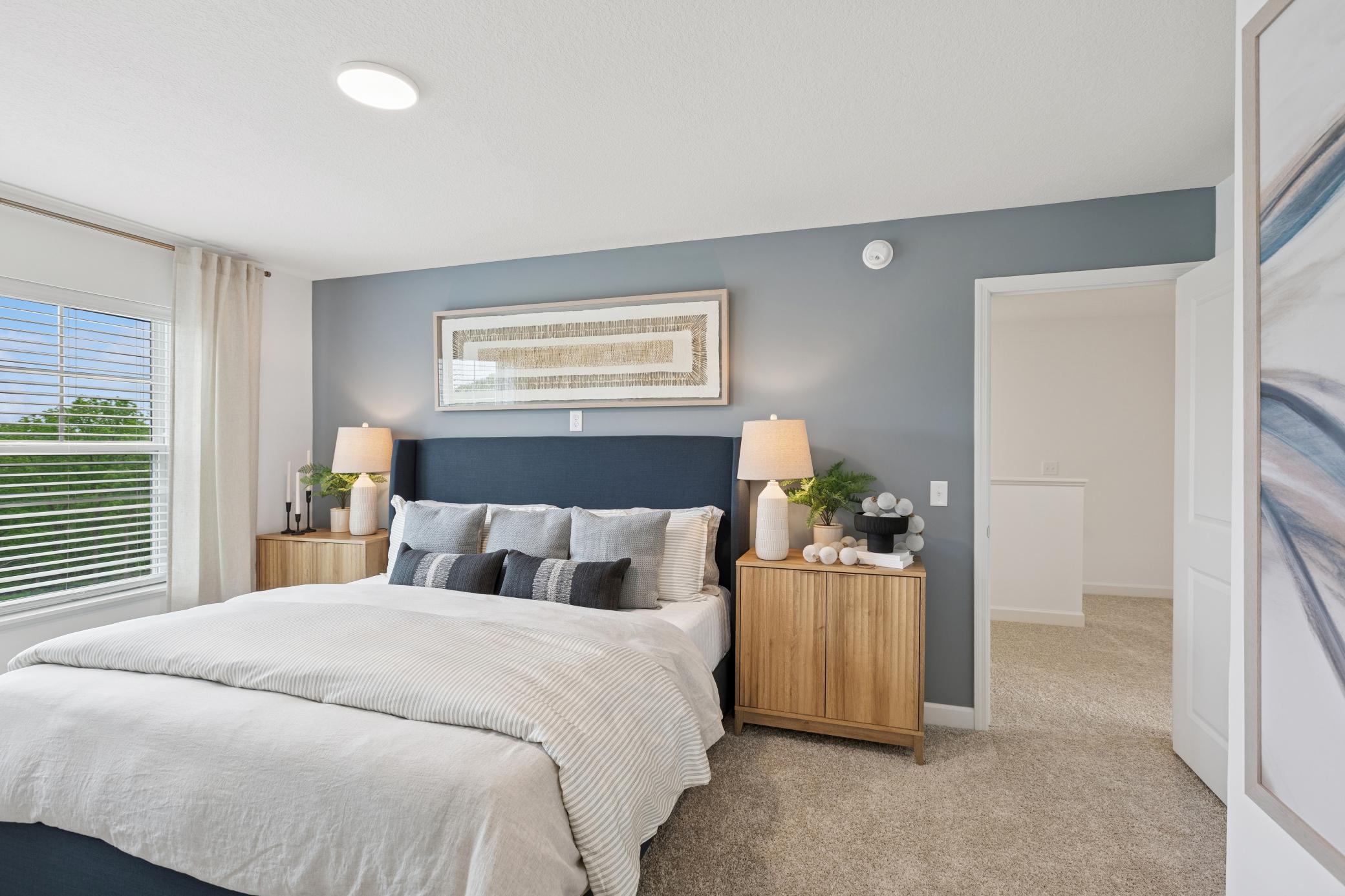 (Actual photo of model home)