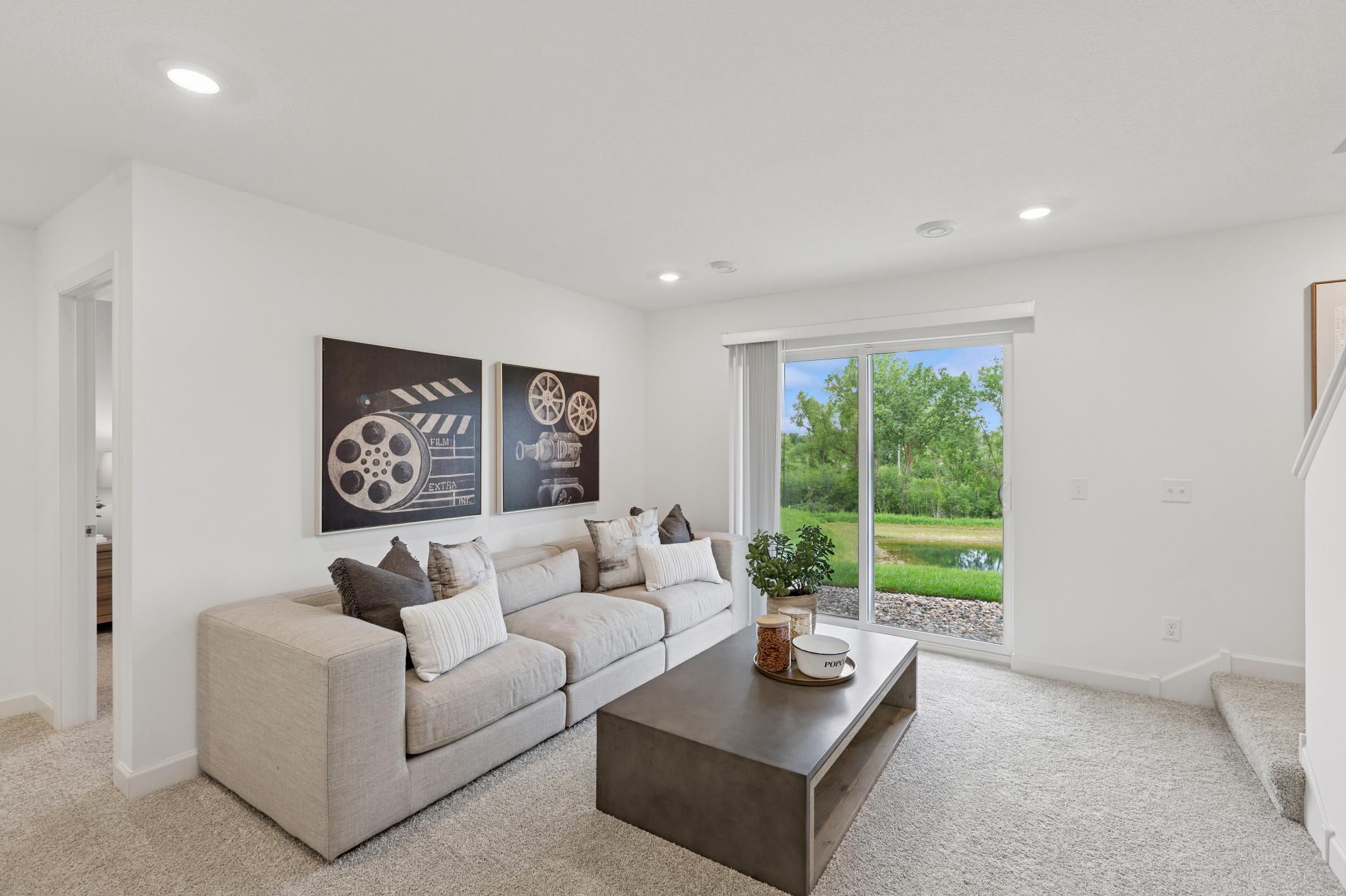 (Actual photo of model home)