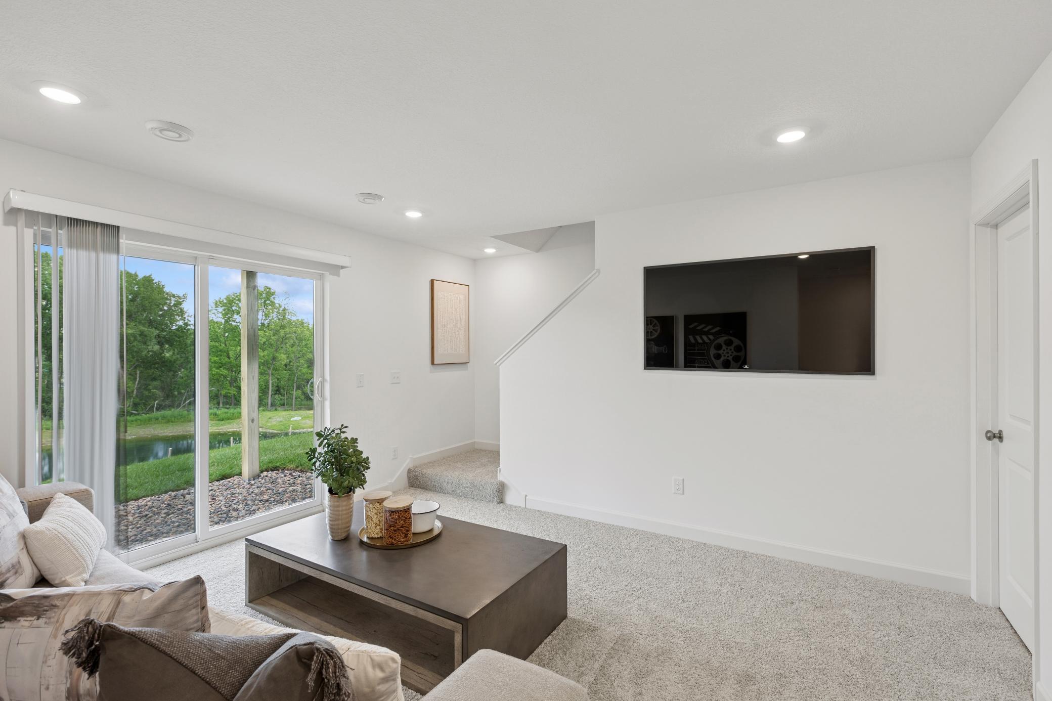 (Actual photo of model home)