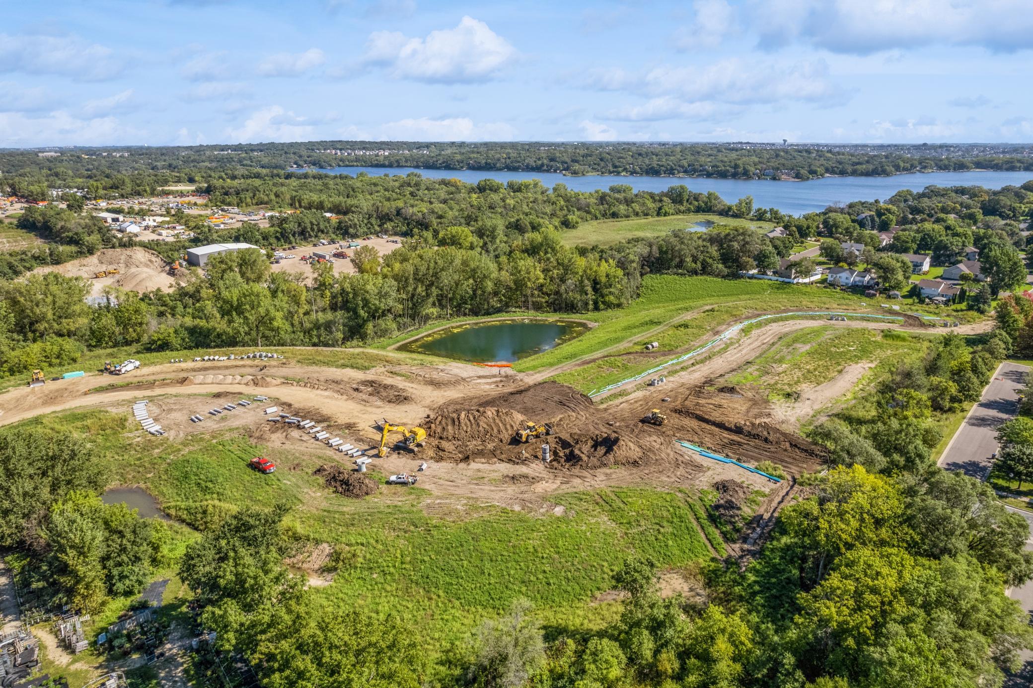 Aerial photo of the community!