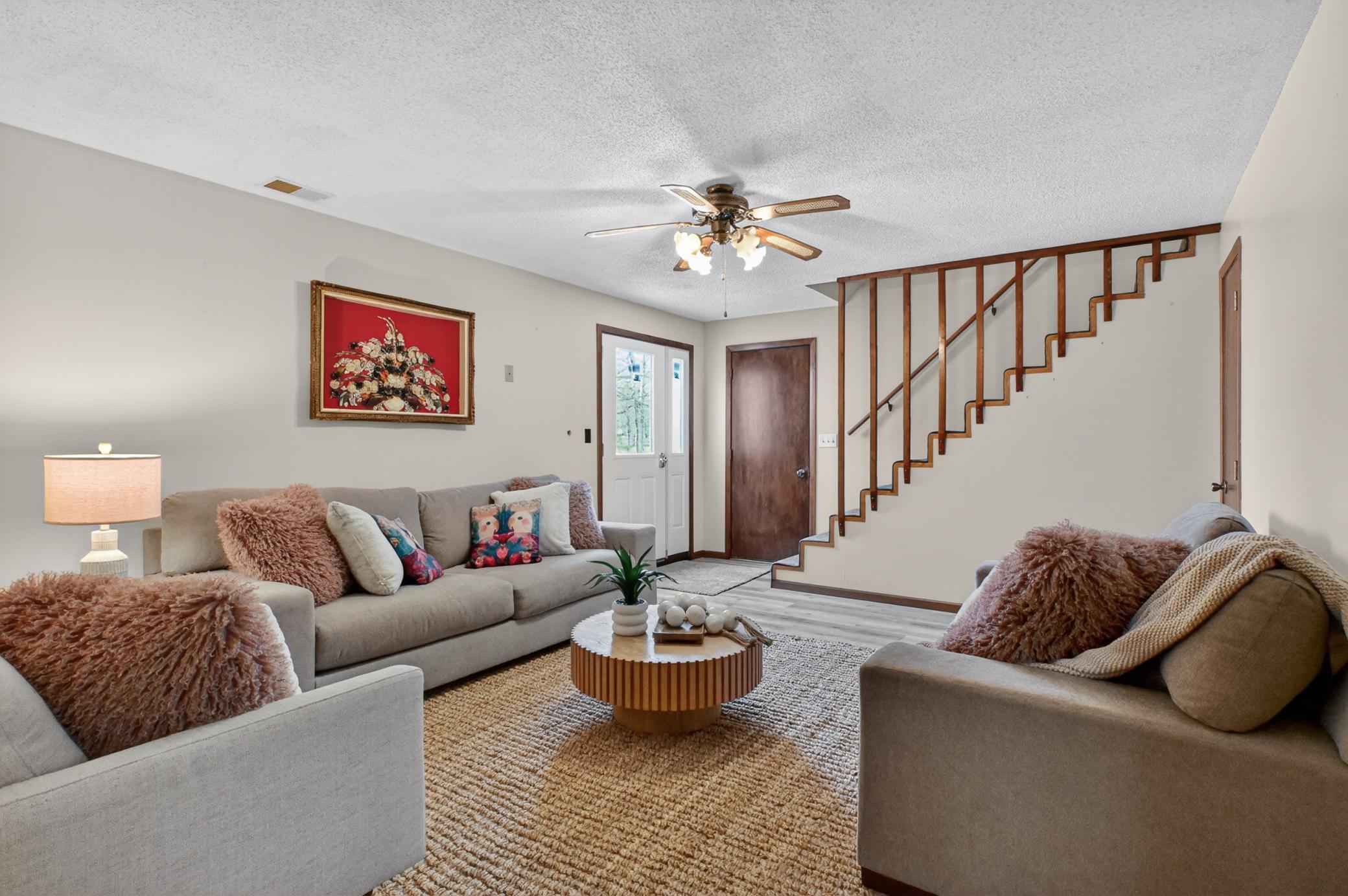 lower level living room