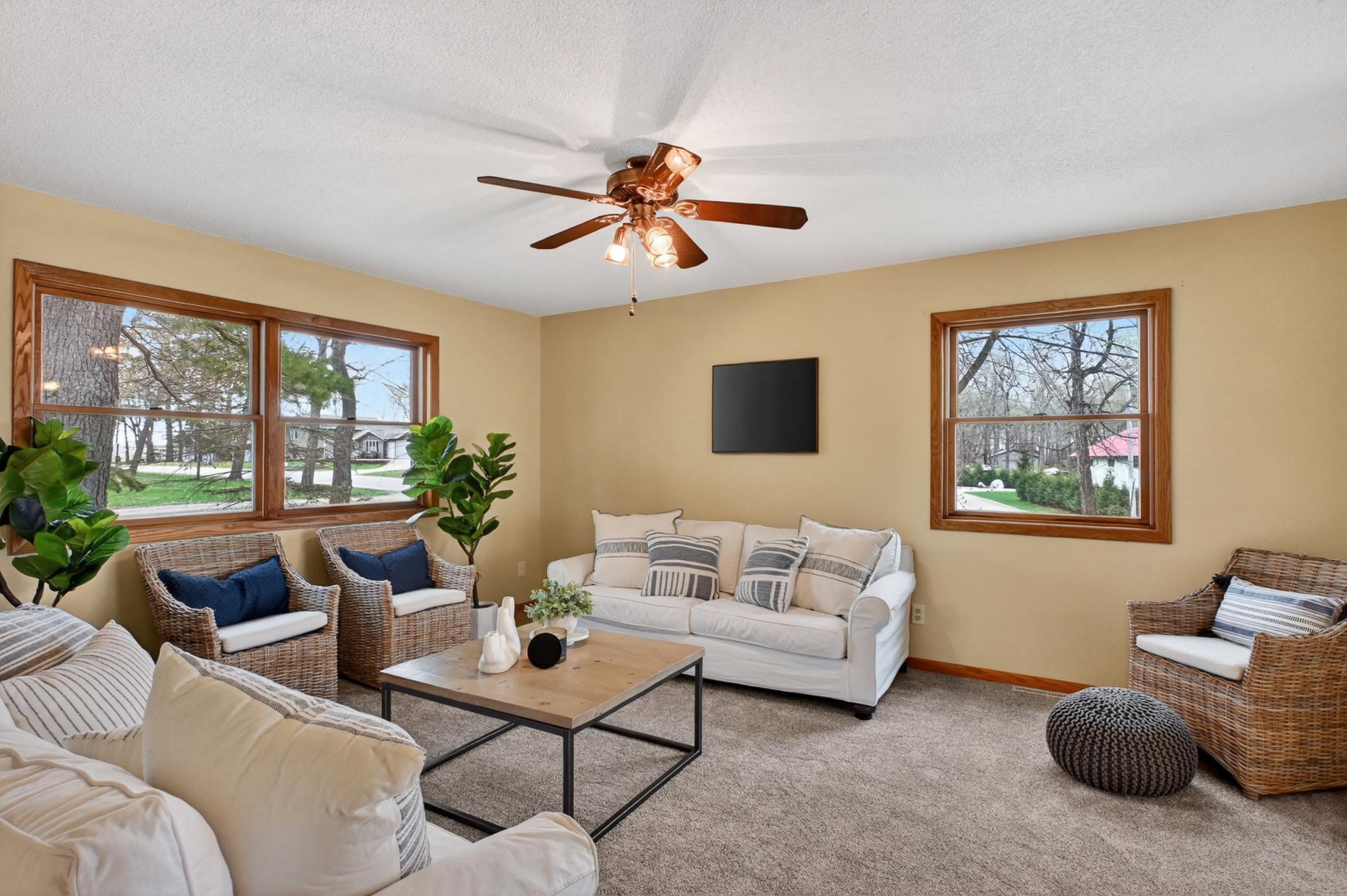 upper level living room