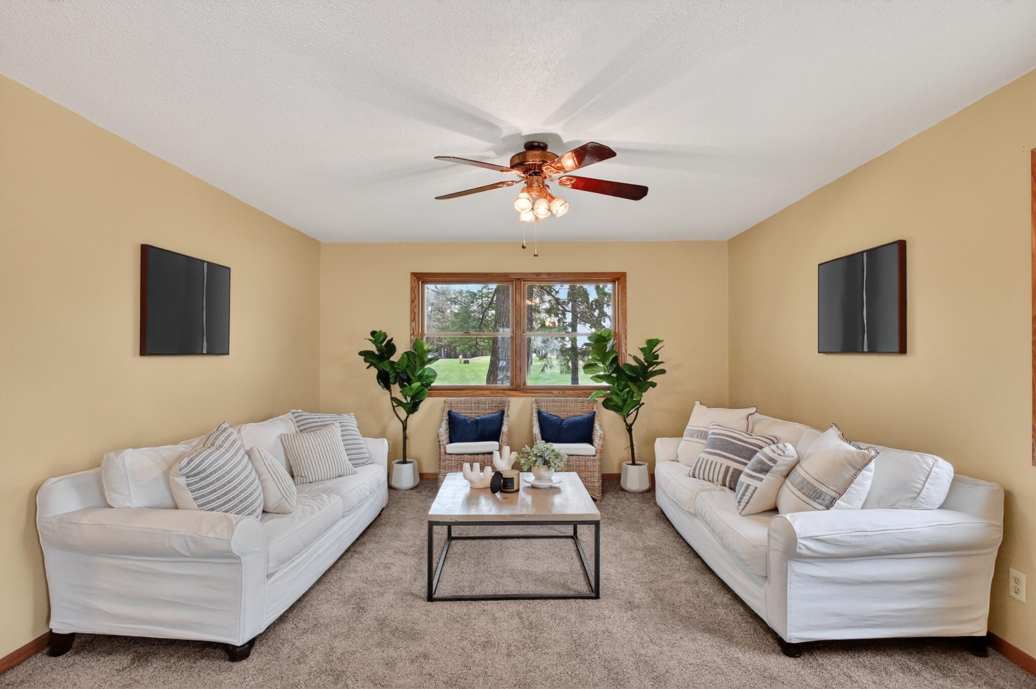 upper level living room