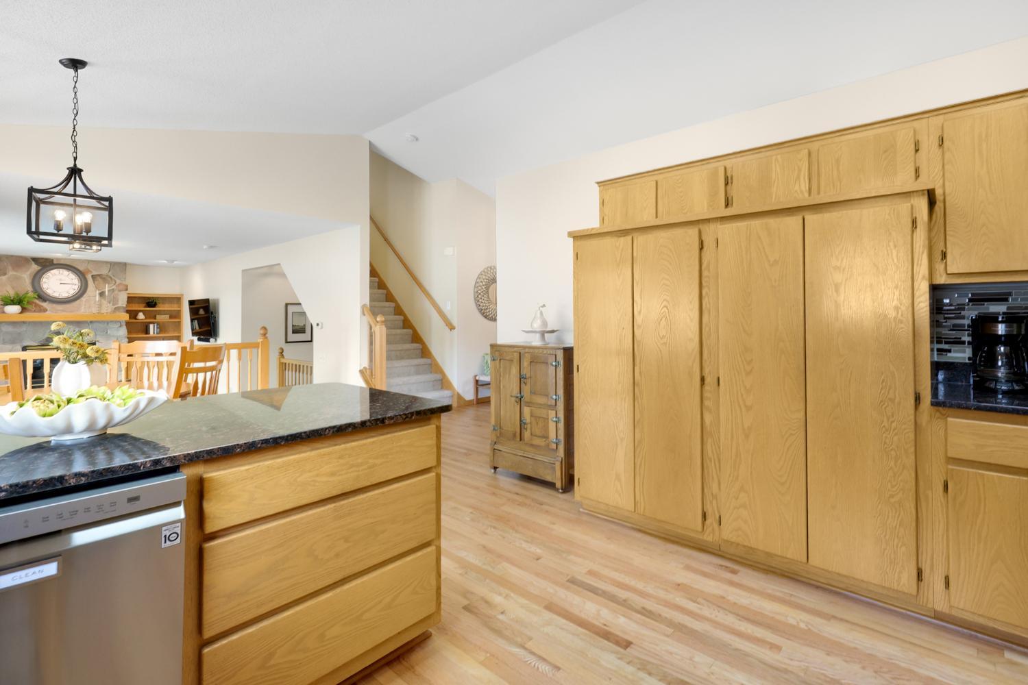 Plenty of space in the kitchen for entertaining and cooking