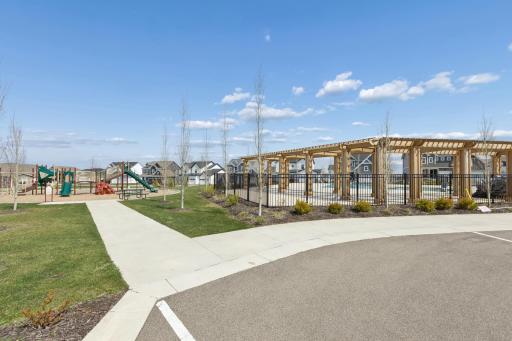 South community pool with playground just down the street