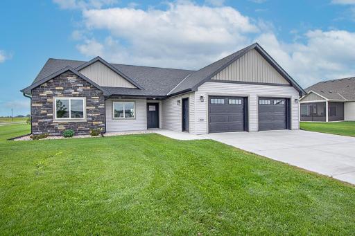 2000 Sandstone Loop N, Sartell - Sprinkling system and landscaping completed!