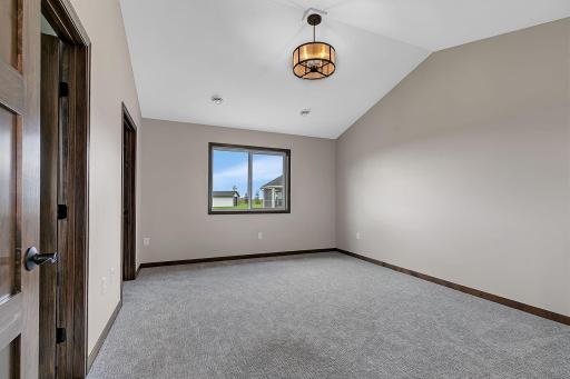 Primary Suite with Private 3/4 bathroom and walk in closet