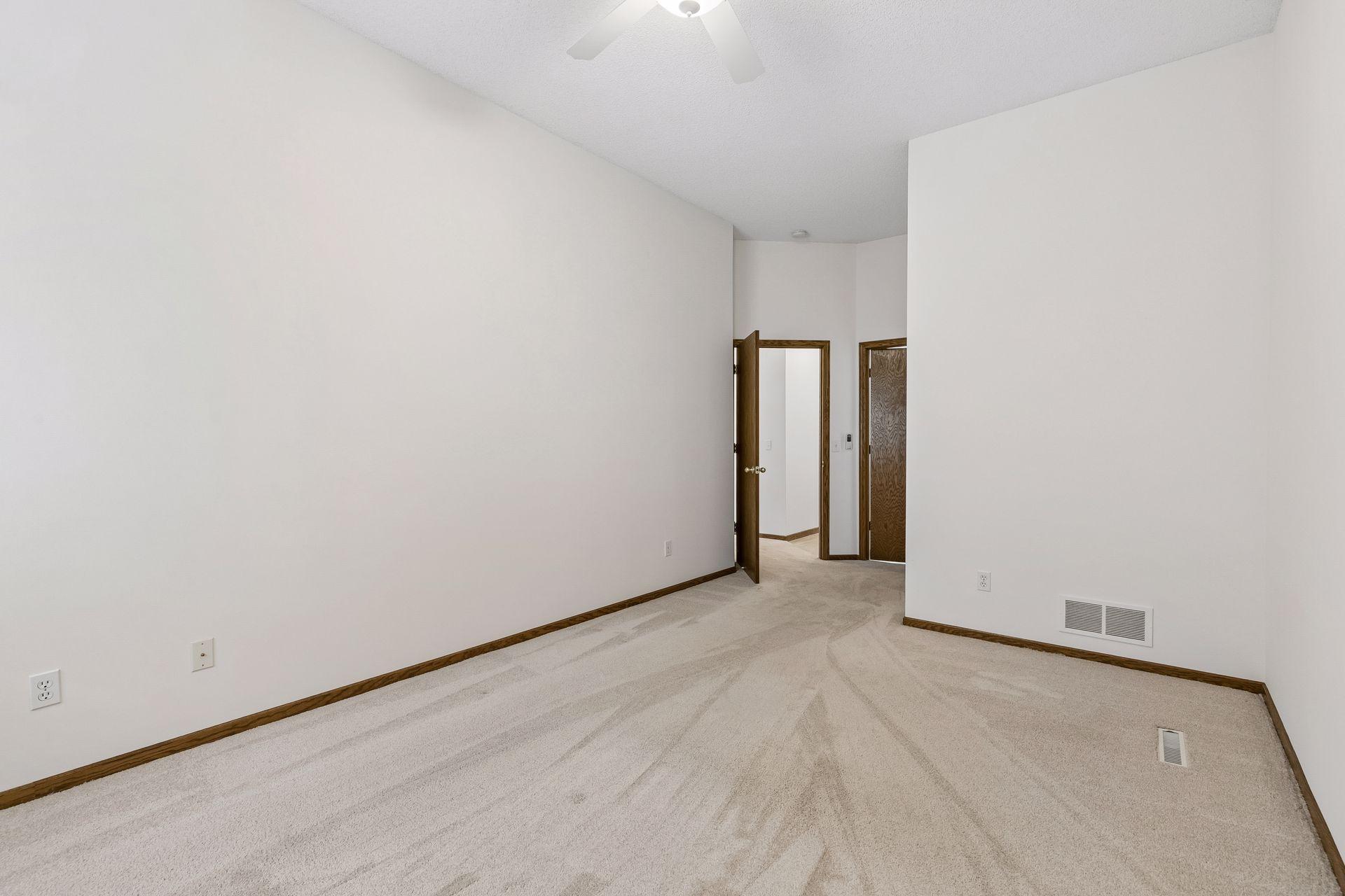 Generous sized primary bedroom