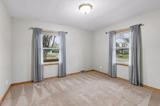 There are three bedrooms on the main floor.