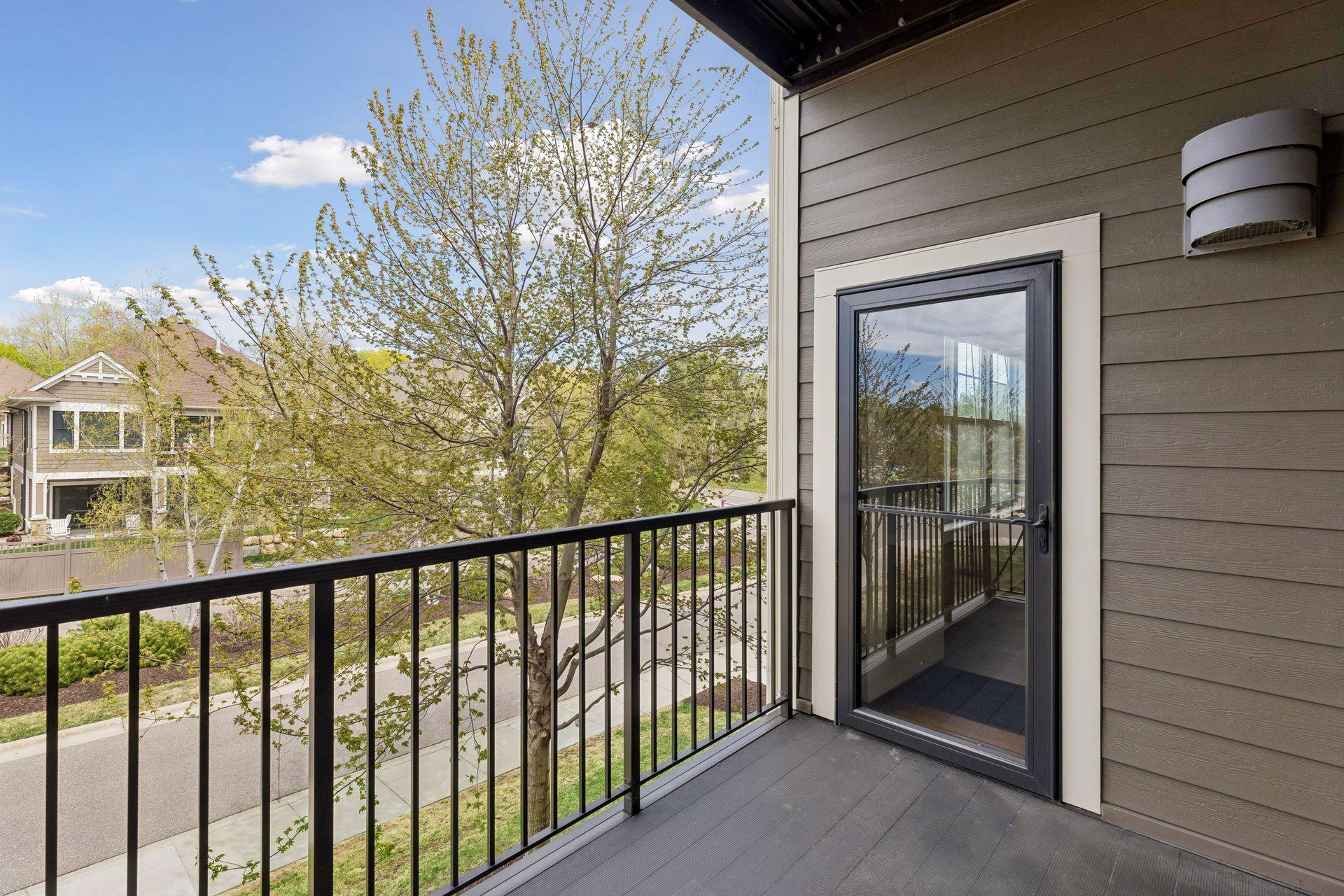 Deck off living room