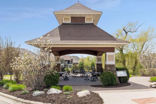 The development also offers a charming pavillion