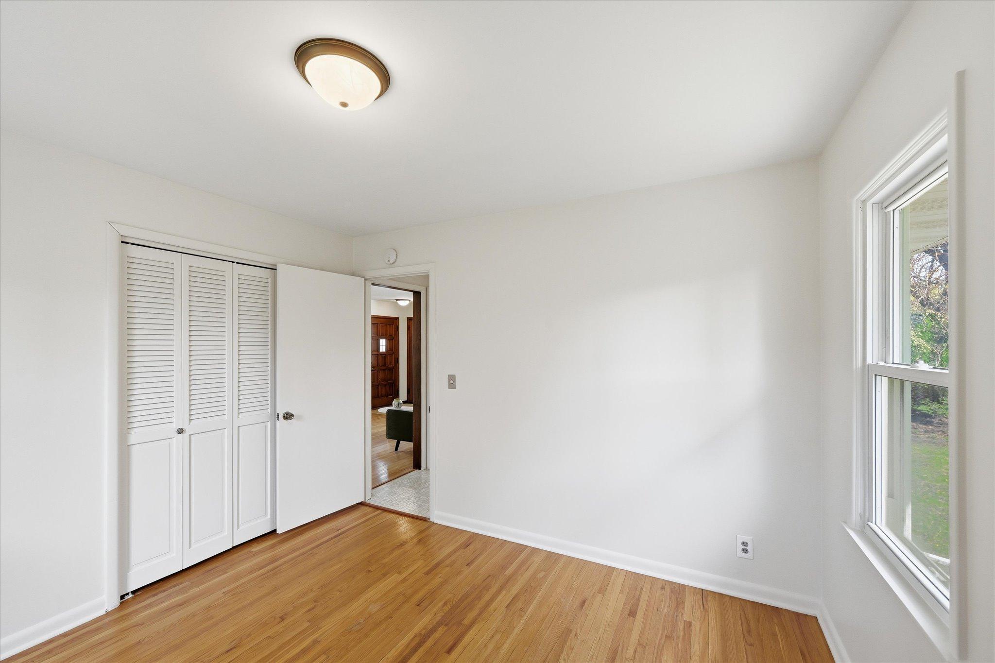 Plenty of space in the primary bedroom.