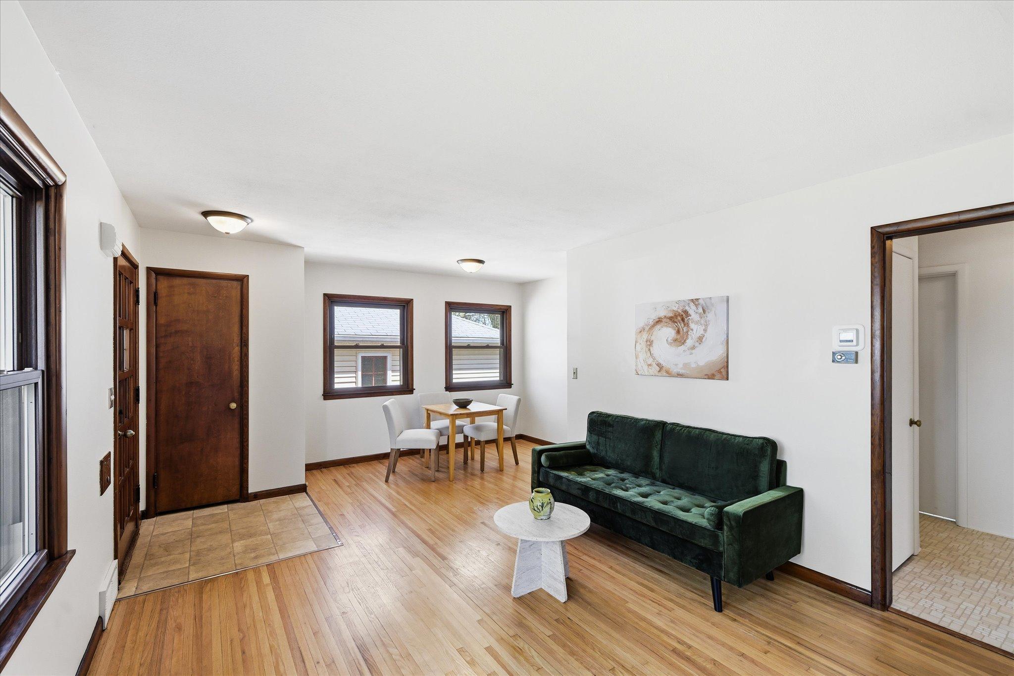 Large front hall closet.