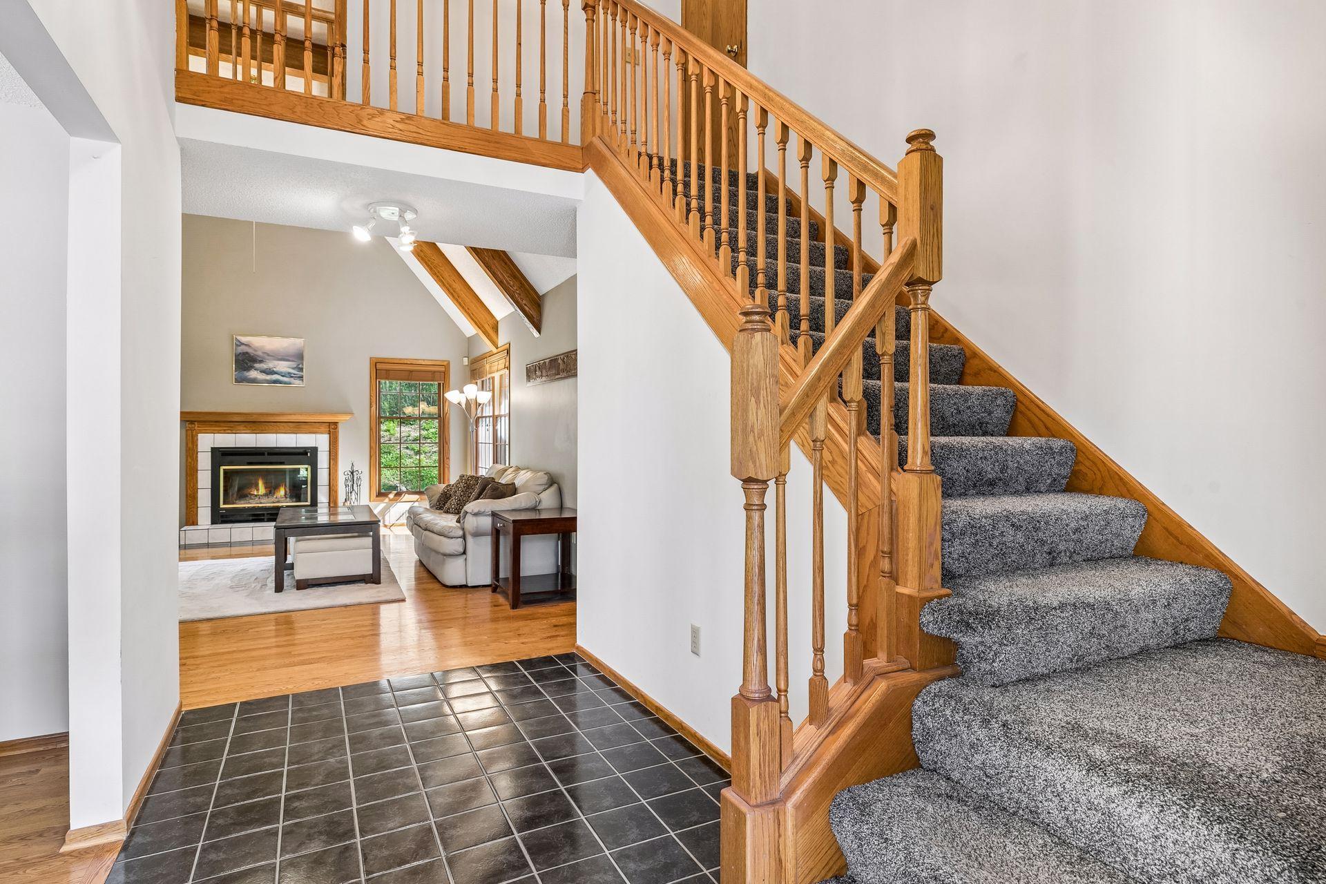 Foyer and main staircase