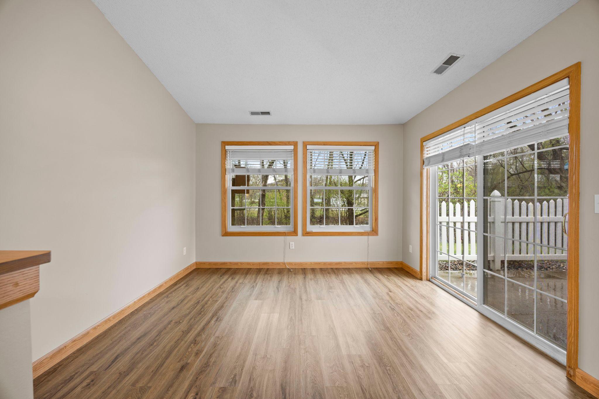 Another sunroom photo. Step right out to the patio.