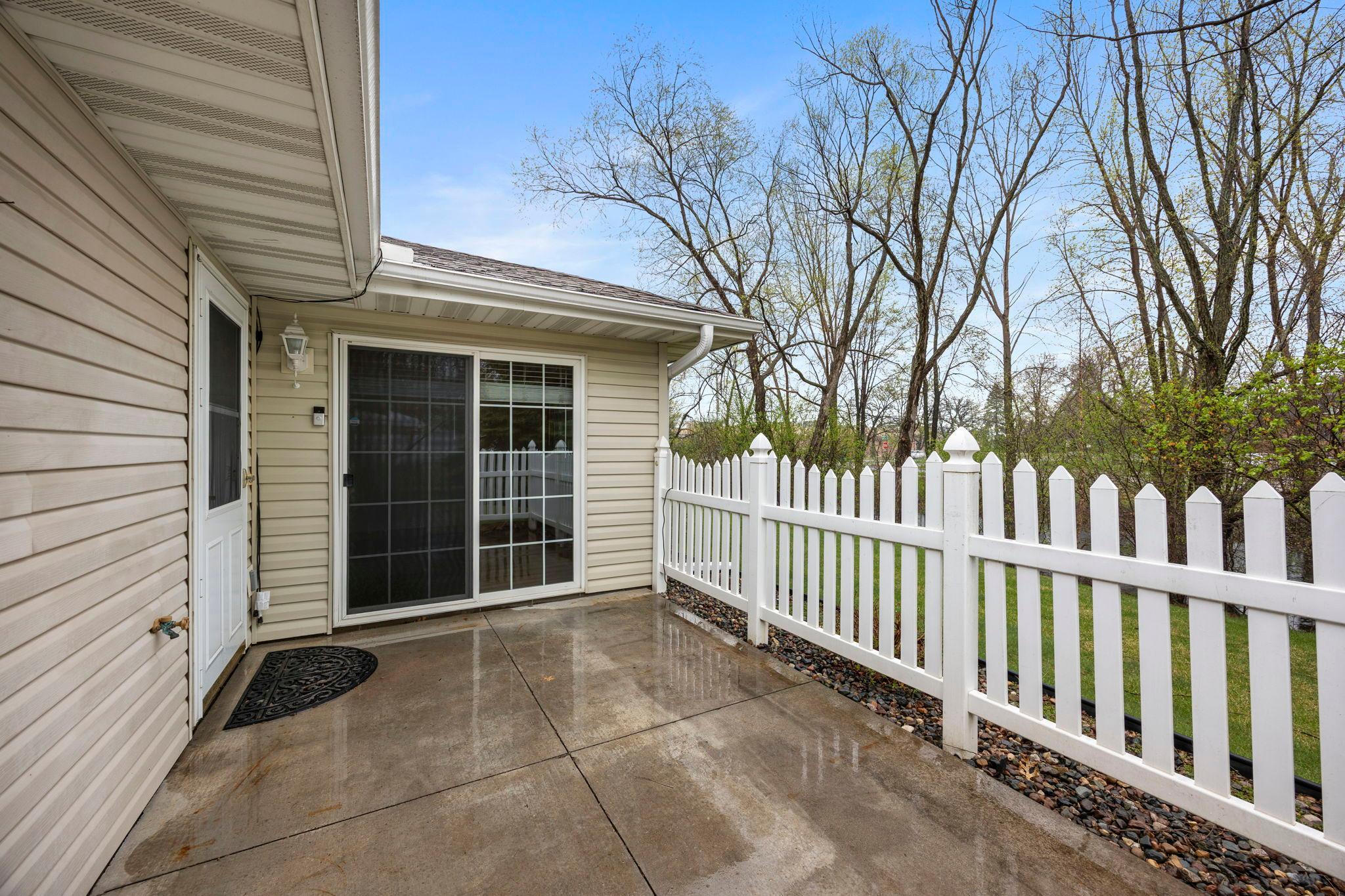 Enjoy grilling and relaxing on the patio!