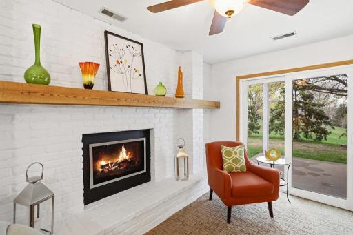 And on those perfect summer nights, let a warm breeze pull you out onto the patio.