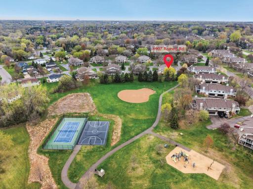 Pickleball, basketball, and open green space â the courts and parks you love are just steps from your back door.