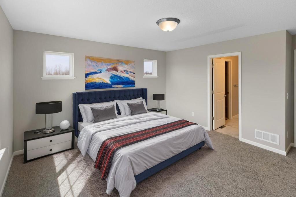 Terrace Primary Bedroom Virtual Staged