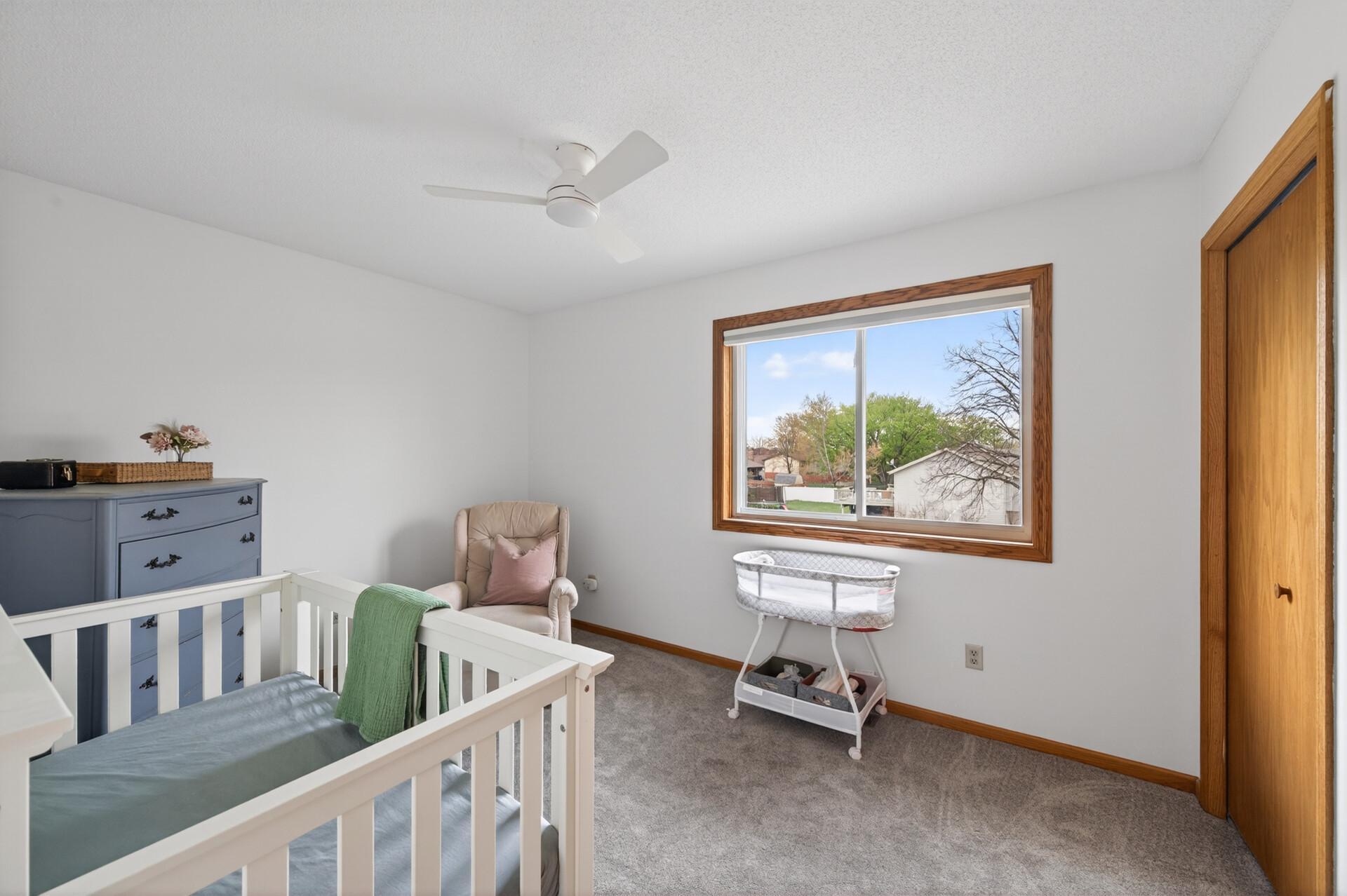 Two additional generous sized bedrooms and a full bath complete the upper level.