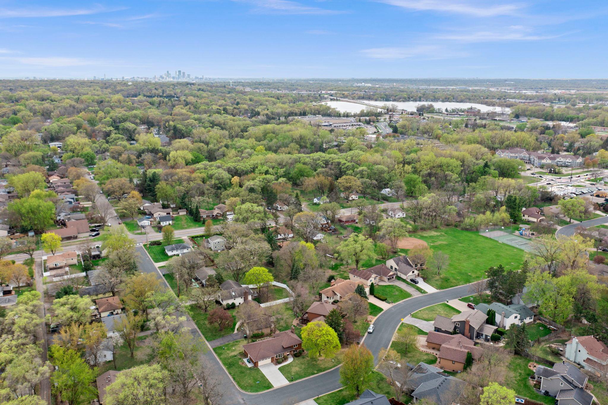 This is a well cared for neighborhood