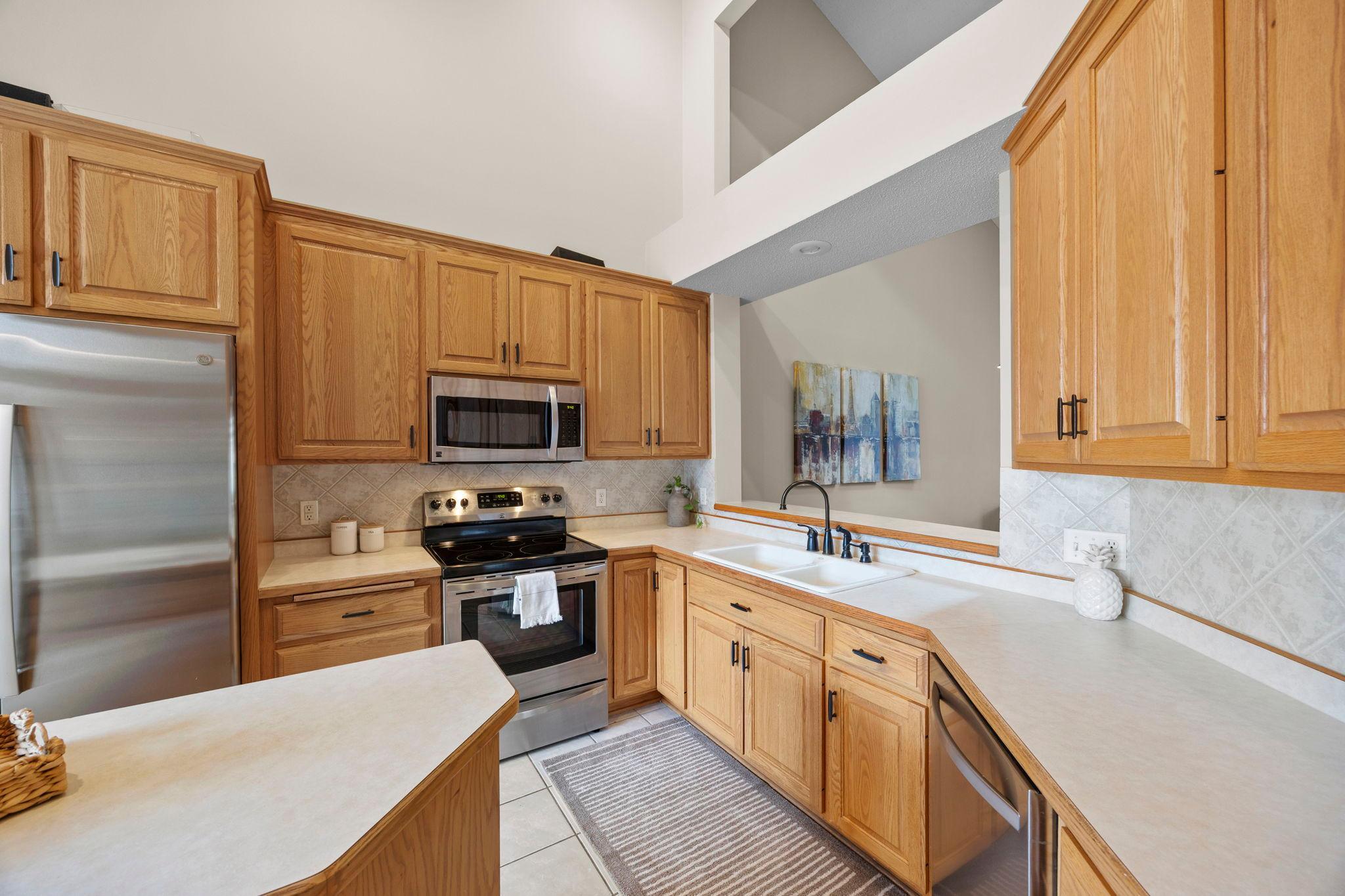 Stainless Steel appliances!