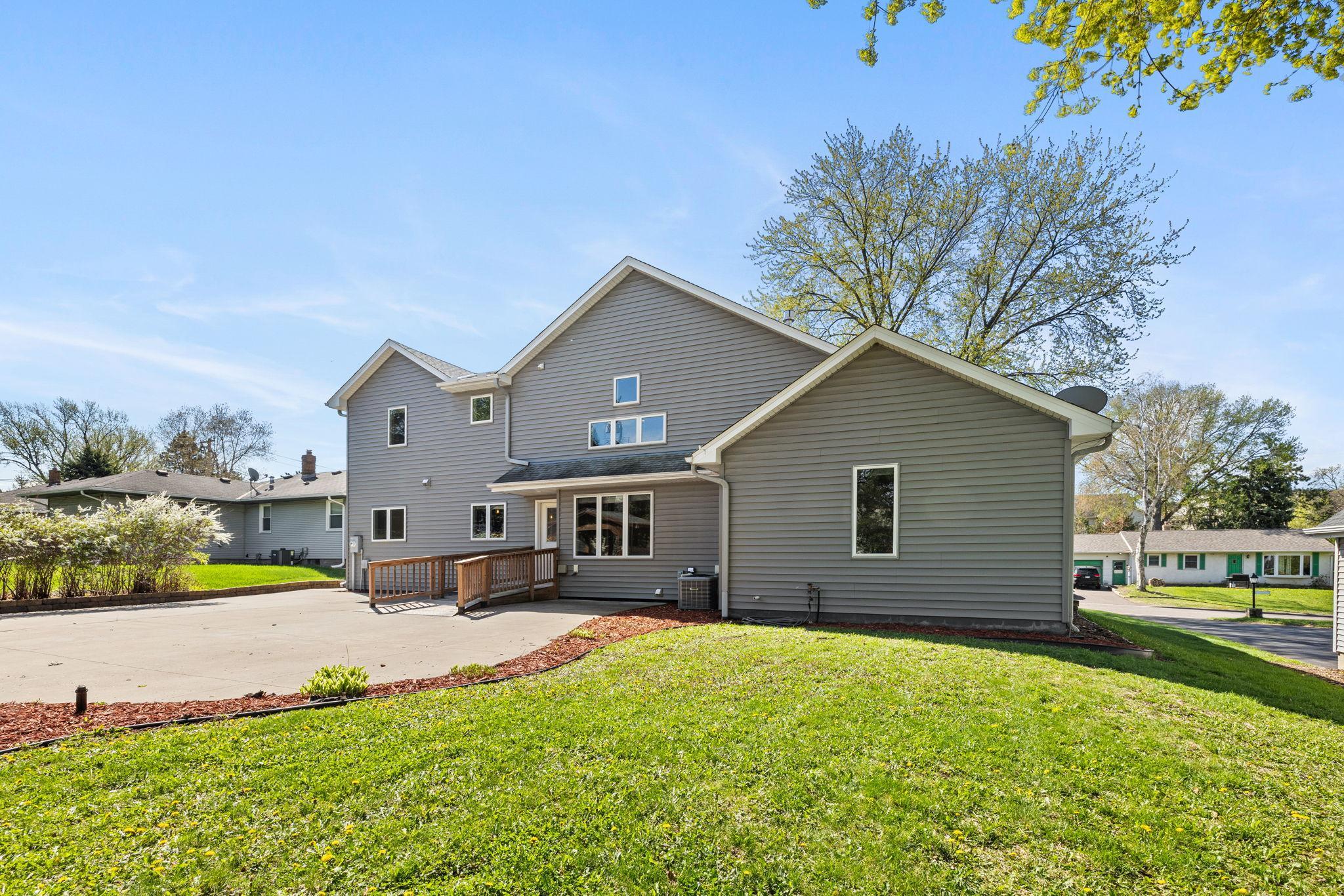 Outdoor living is equally impressive.