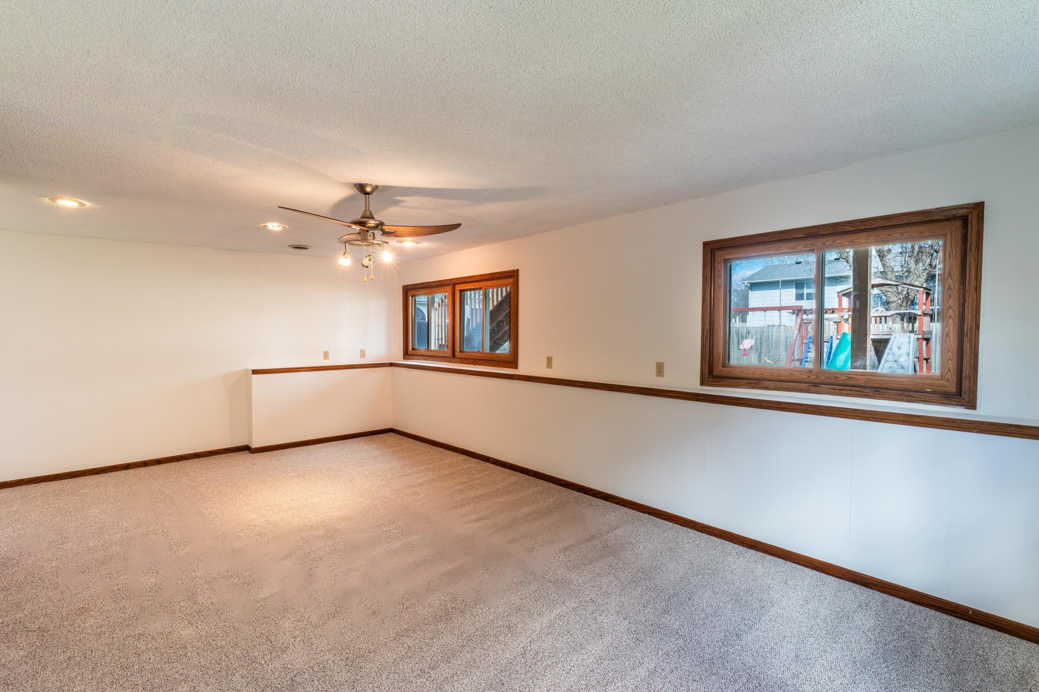Basement Living Space