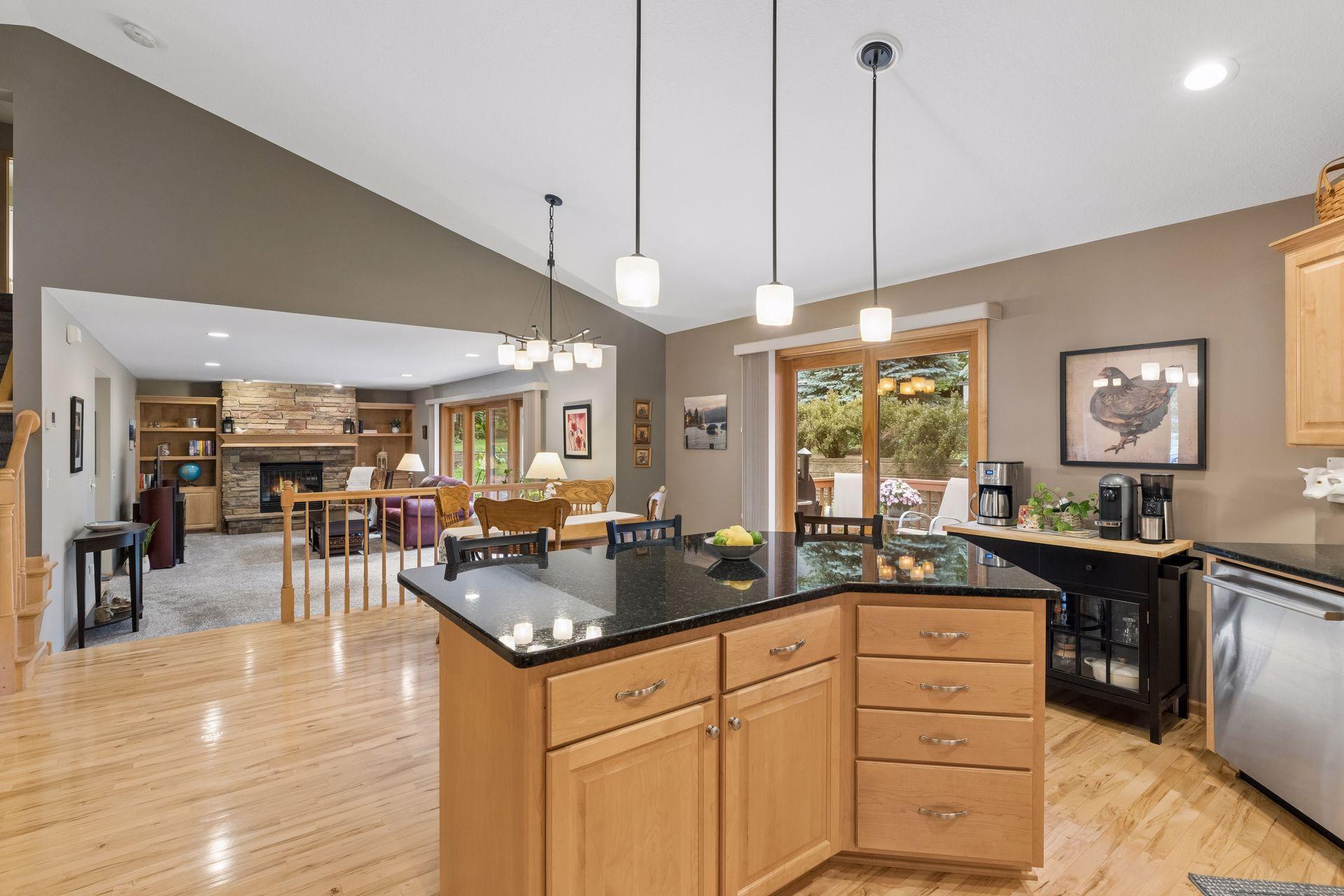 Generous center island for your cooking desires