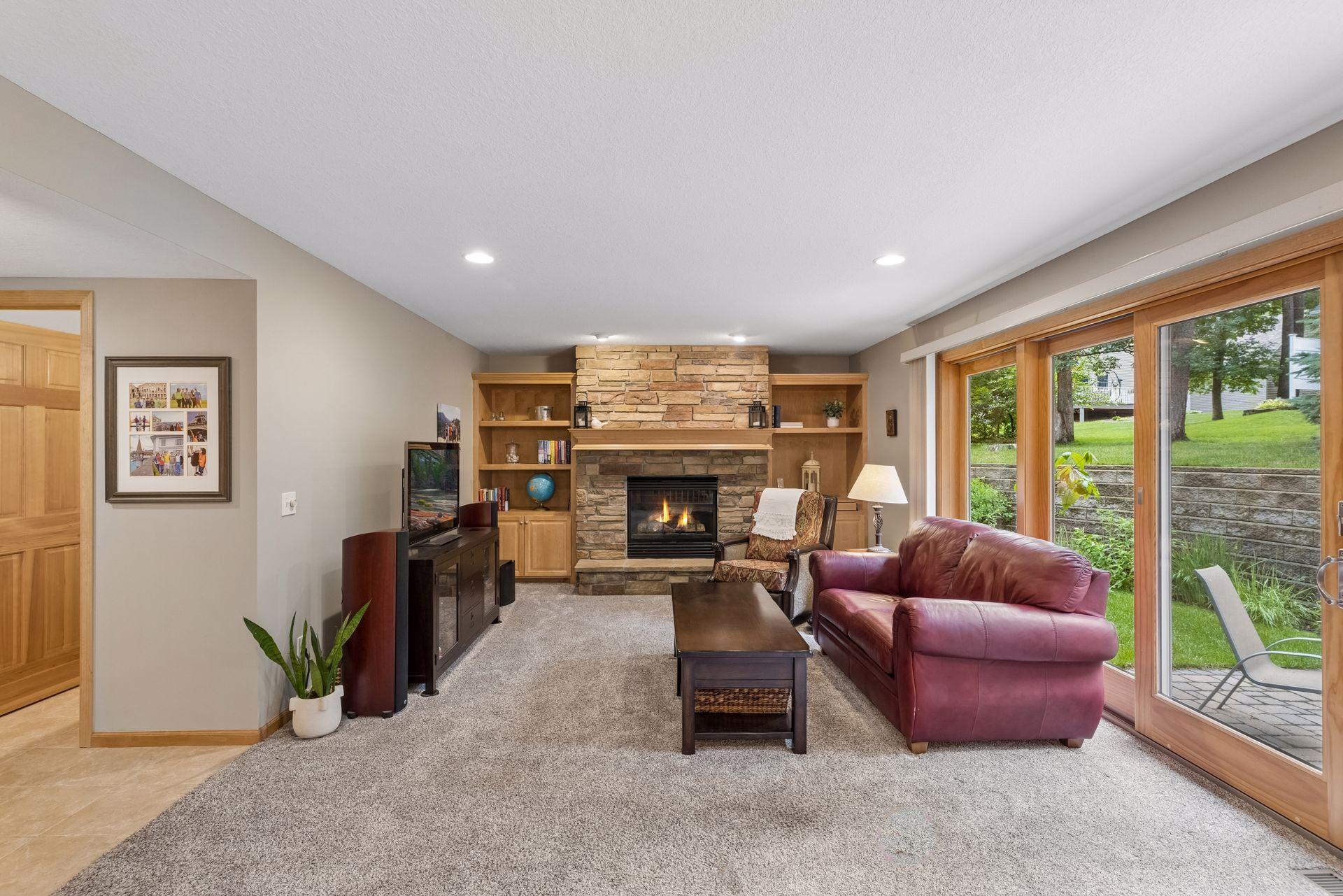Cozy main floor living room